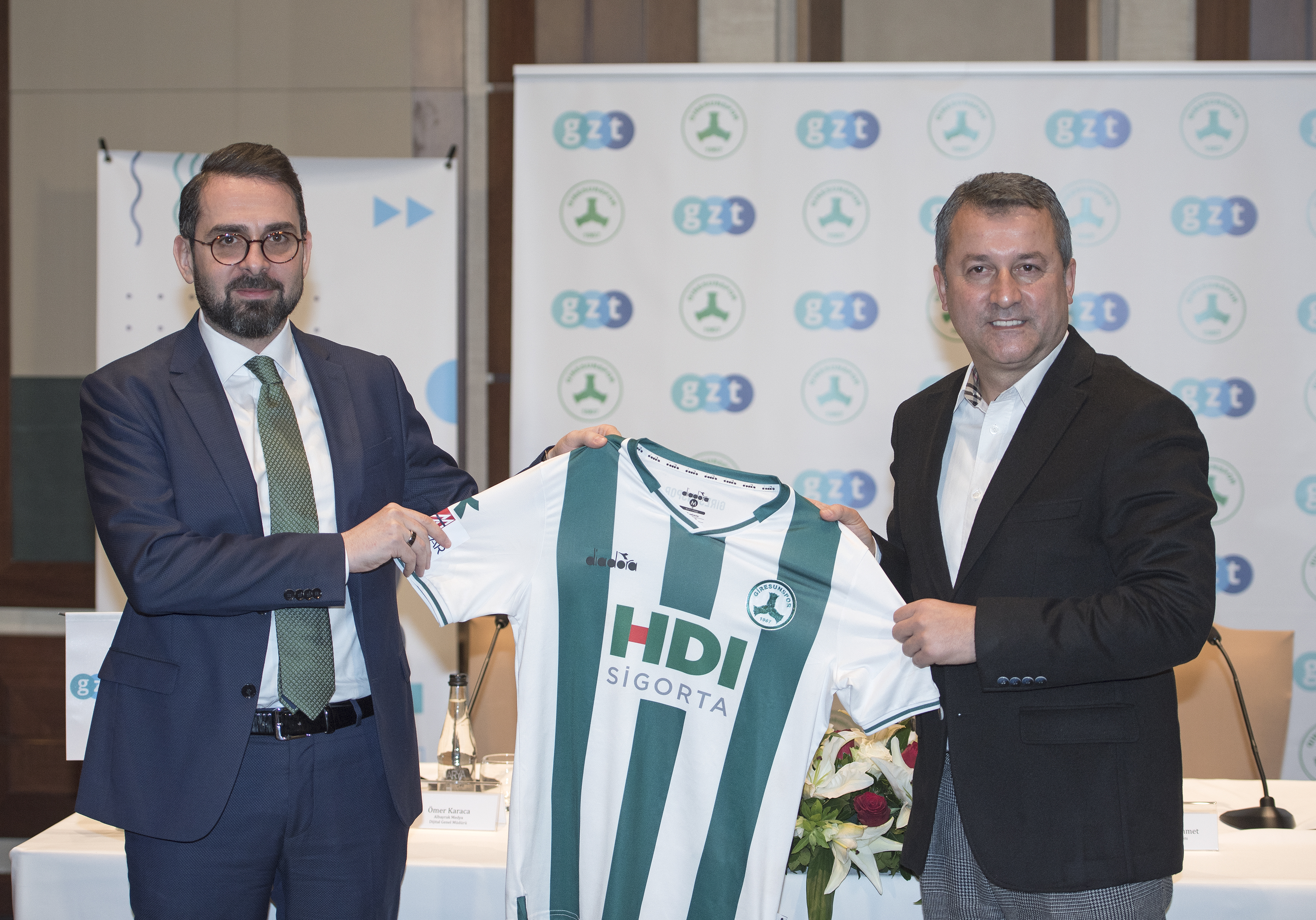 GZT, TFF 1. Lig lideri Giresunspormuz ile isim sponsorluğu anlaşması imzalandı.