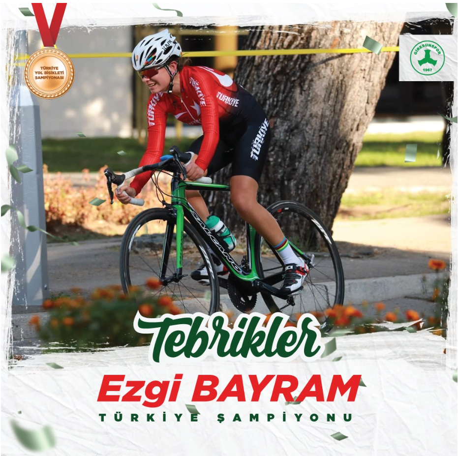 TEBRİKLER EZGİ BAYRAM