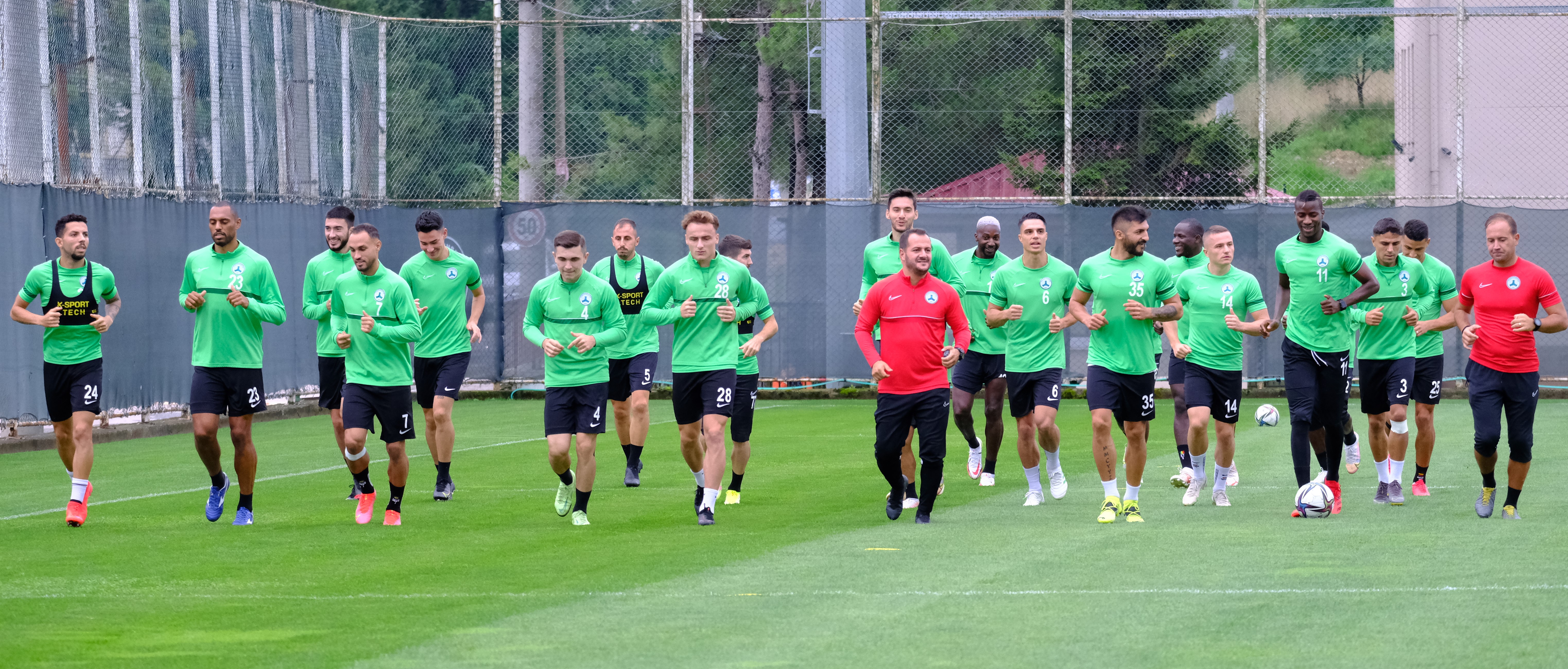Galatasaray maçı hazırlıkları başladı.