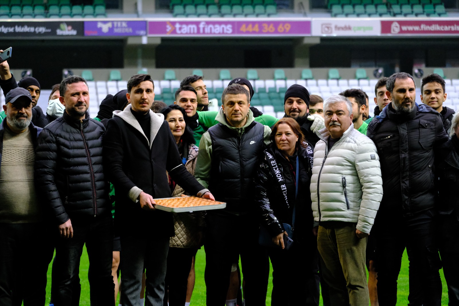 Spor Muhabirlerinden Giresunspor’umuza Destek Ziyareti