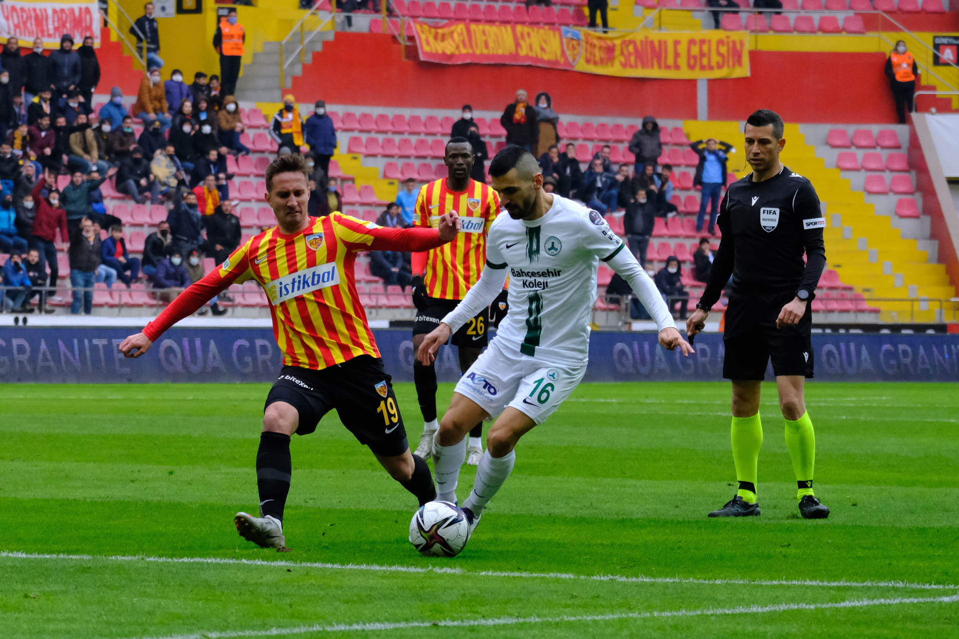 Y. Kayserispor 2-1 GZT Giresunspor'umuz