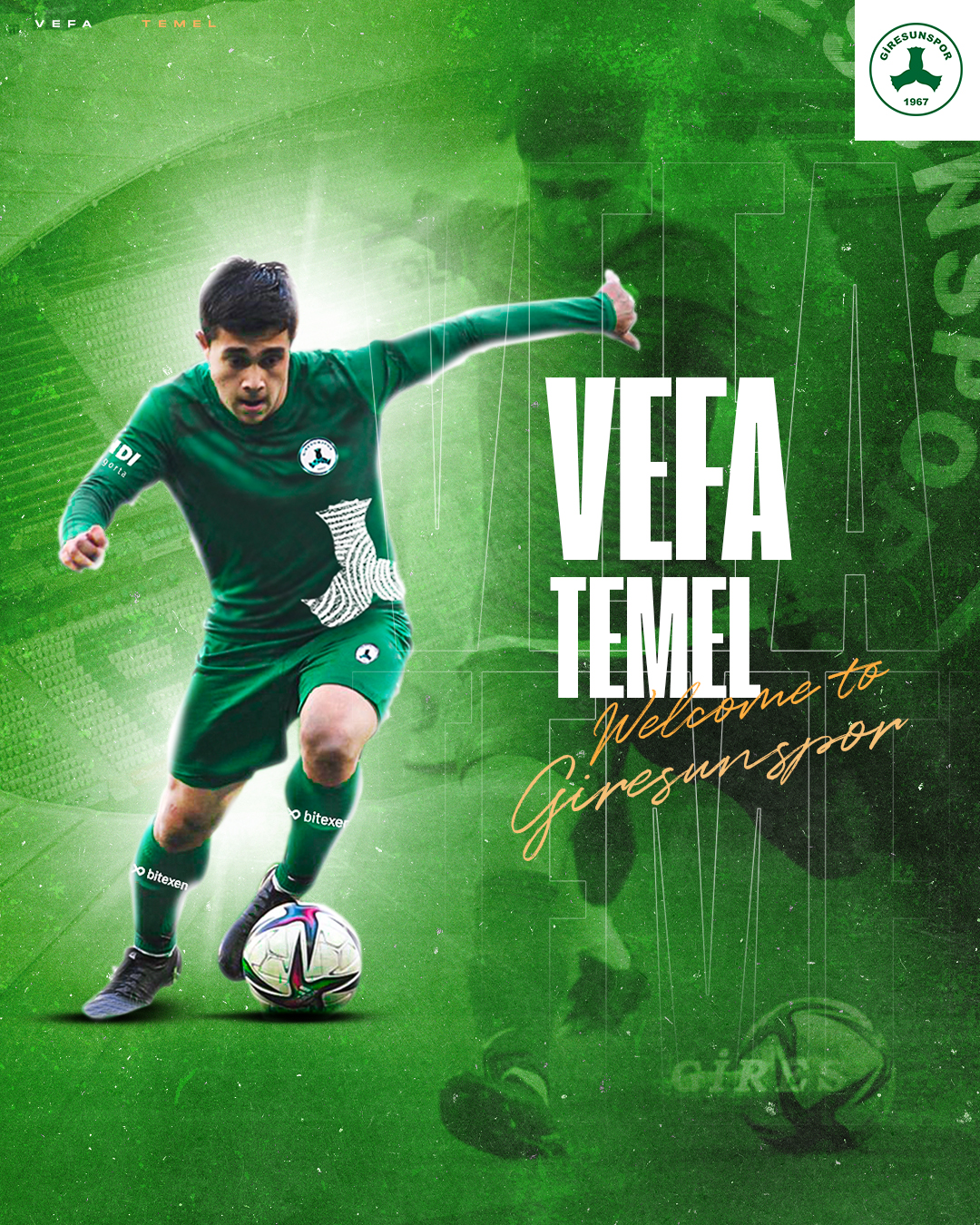 Hoş Geldin Vefa Temel!