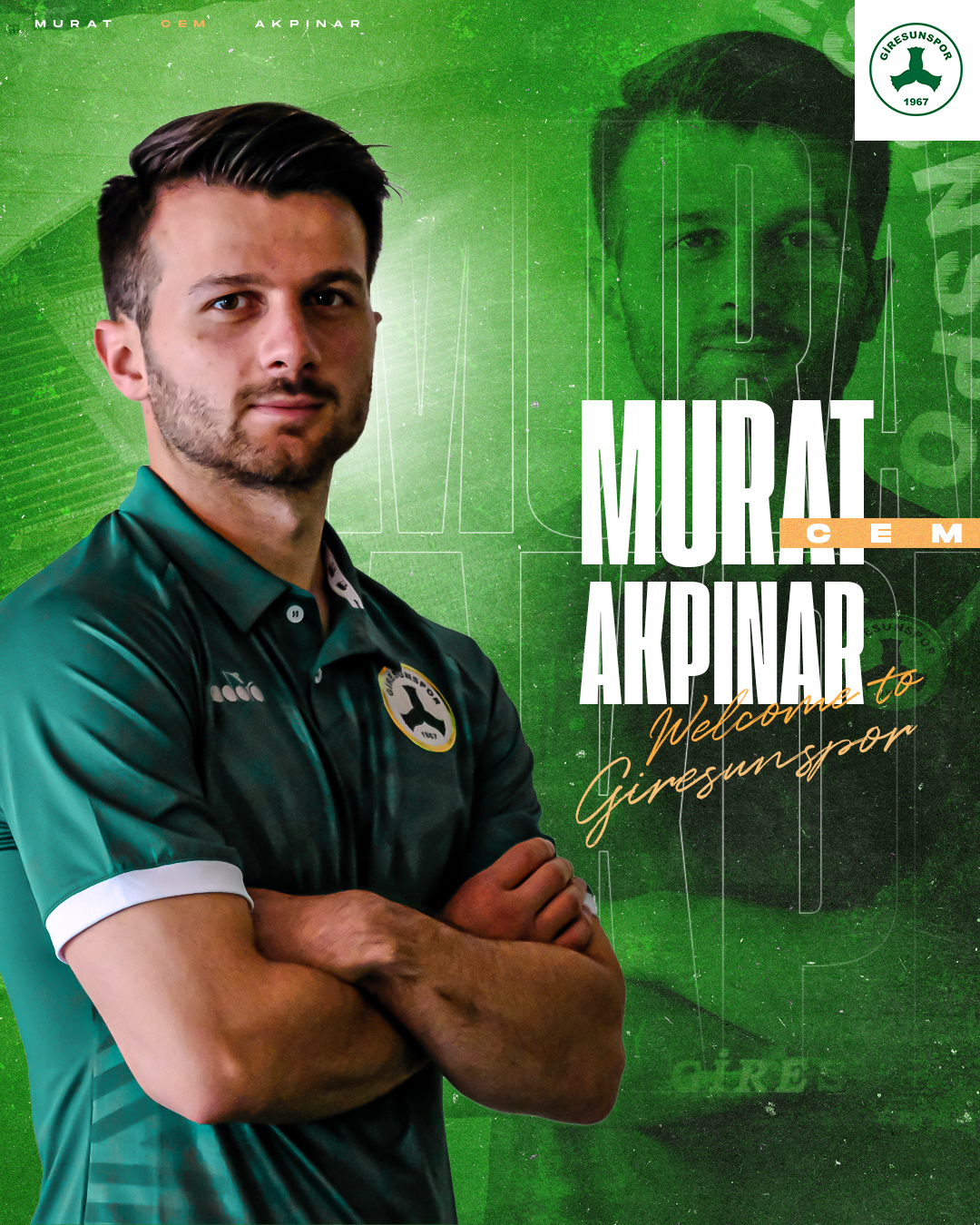 Hoş Geldin Murat Cem Akpınar!
