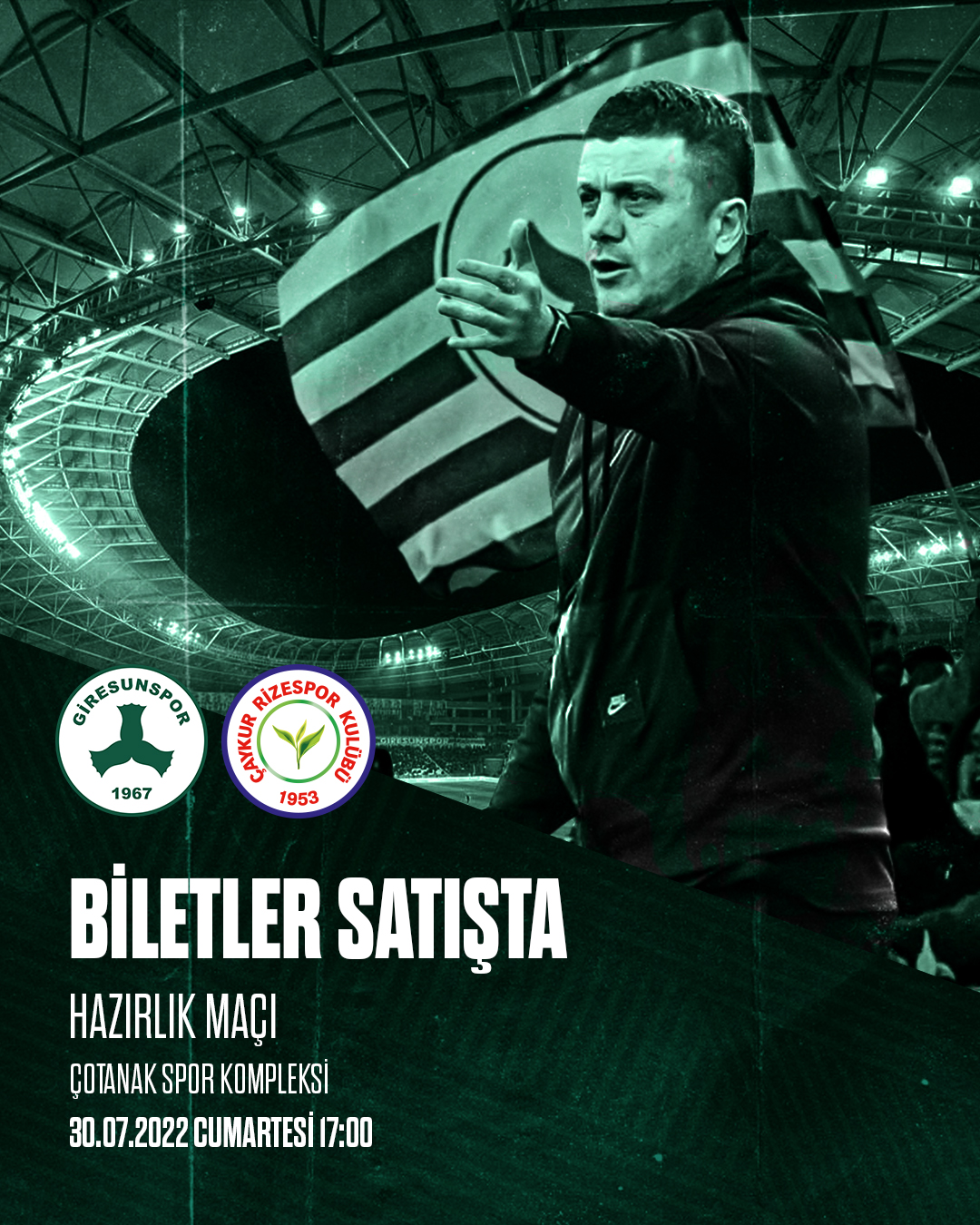 Çaykur Rizespor maçının biletleri satışta!