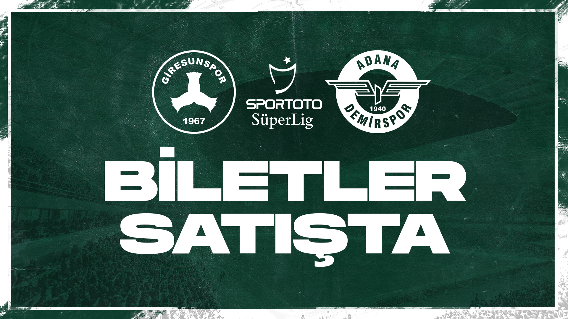 Adana Demirspor maçının biletleri satışta!