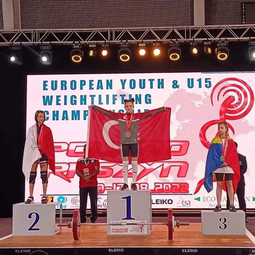 Giresunlu Haltercimiz Avrupa Şampiyonu Oldu