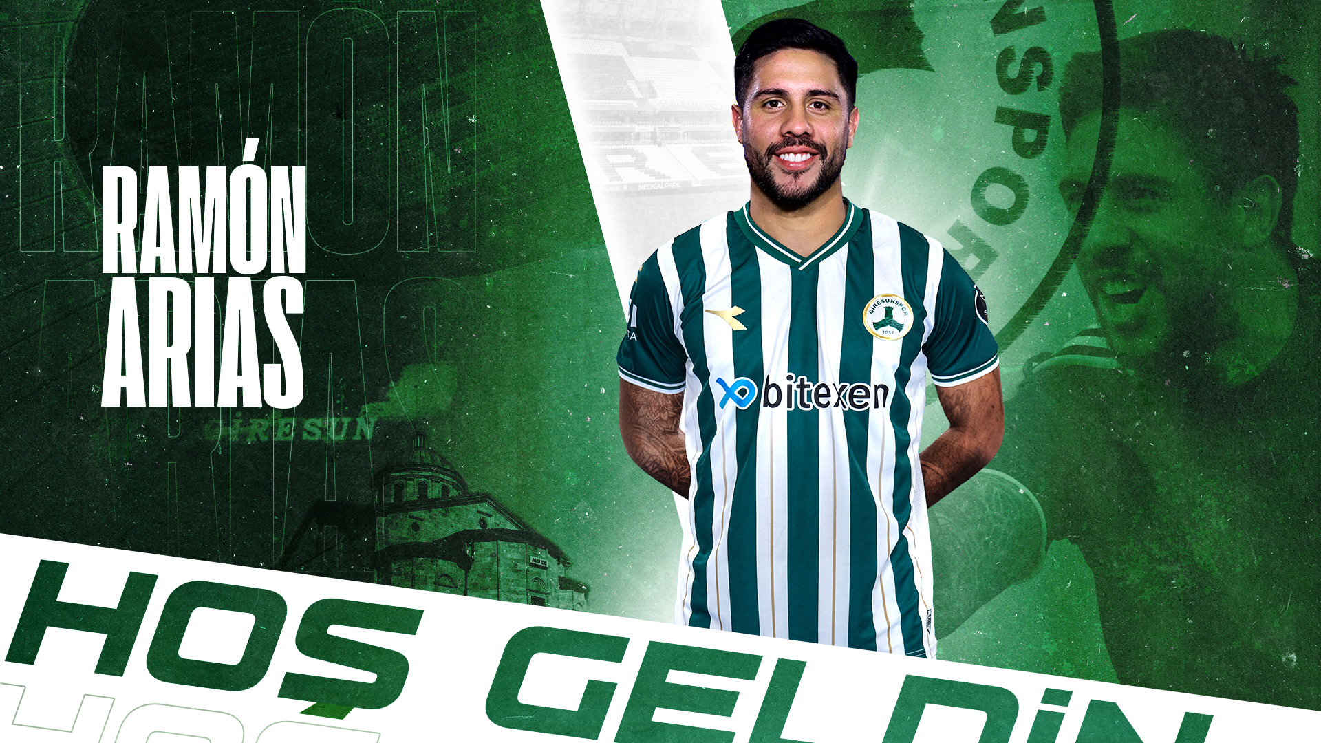Hoş Geldin Ramón Arias!