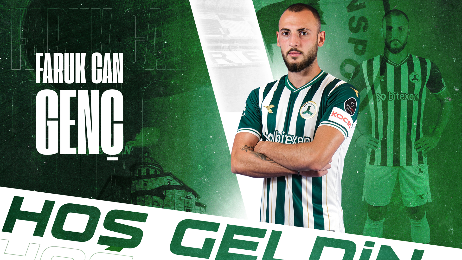 Hoş Geldin Faruk Can Genç!