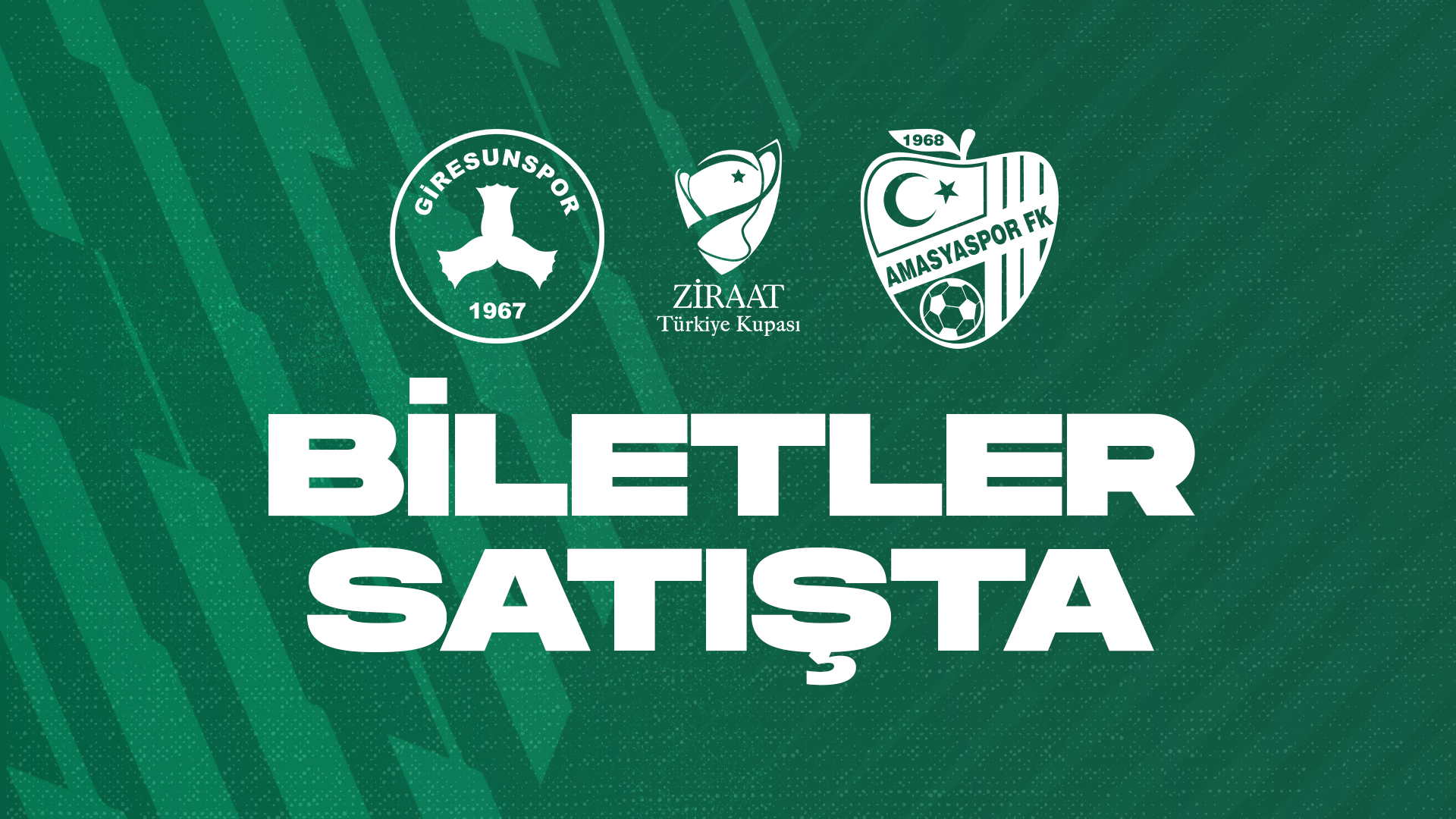 Amasyaspor FK maçının biletleri satışta!