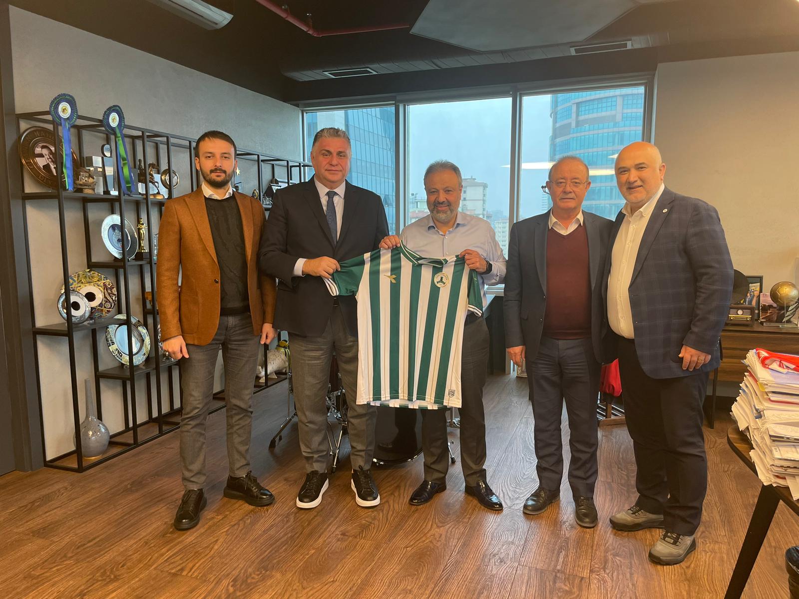 Kulübümüzden HDI Sigorta Genel Müdürü Ceyhan Hancıoğlu’na ziyaret