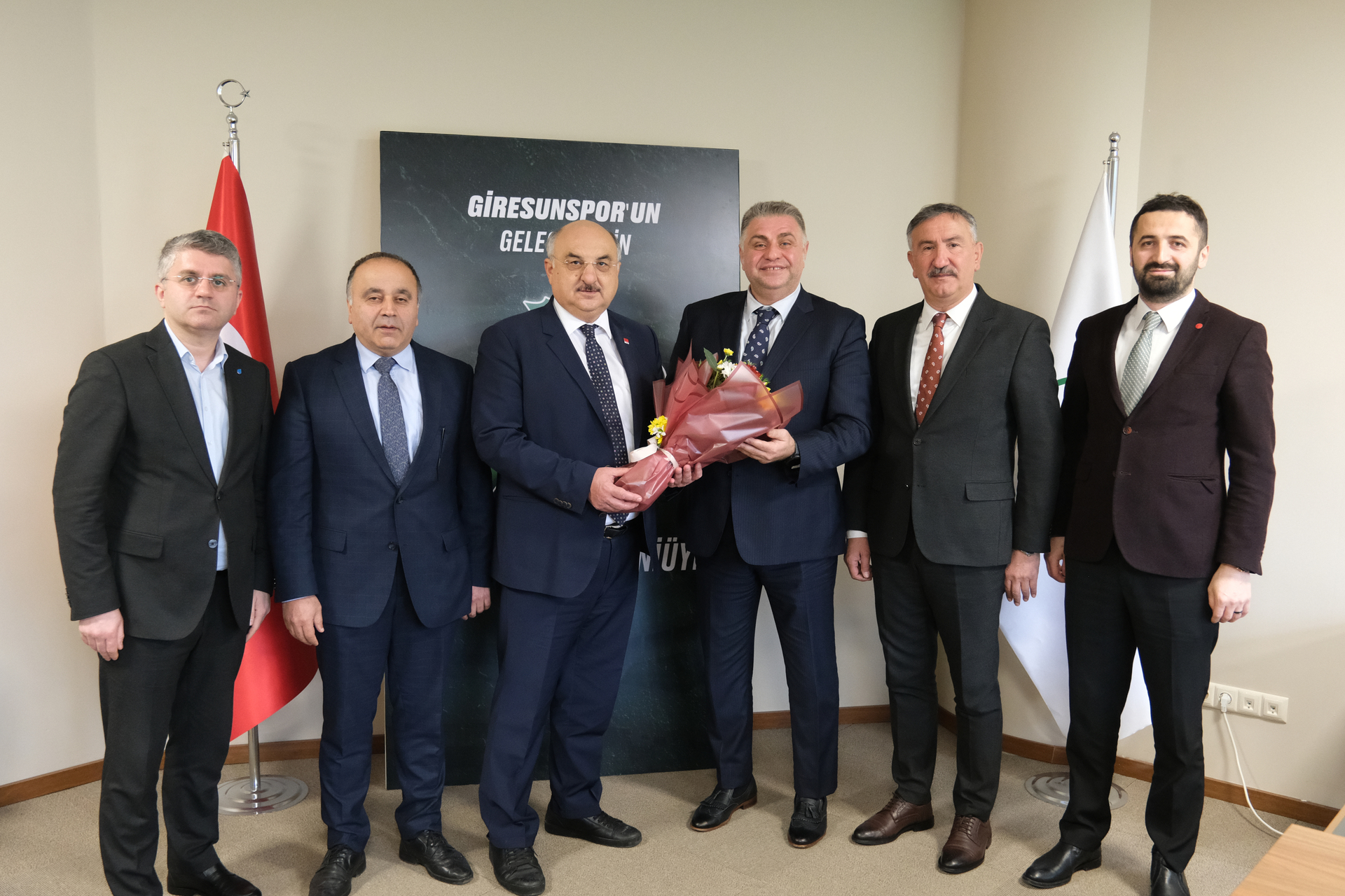 Siyasi partilerin Giresun il başkanlarından kulübümüze ziyaret