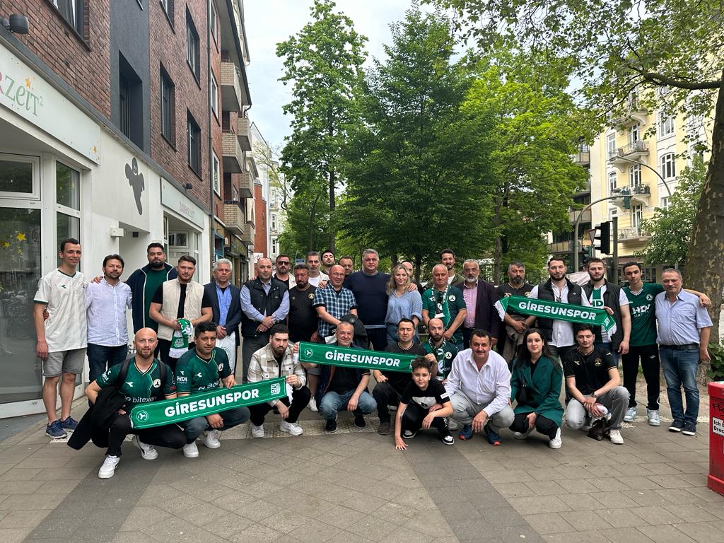 Başkanımız Nahid R. Yamak, Hamburg’da Giresunspor sevdalıları ile buluştu