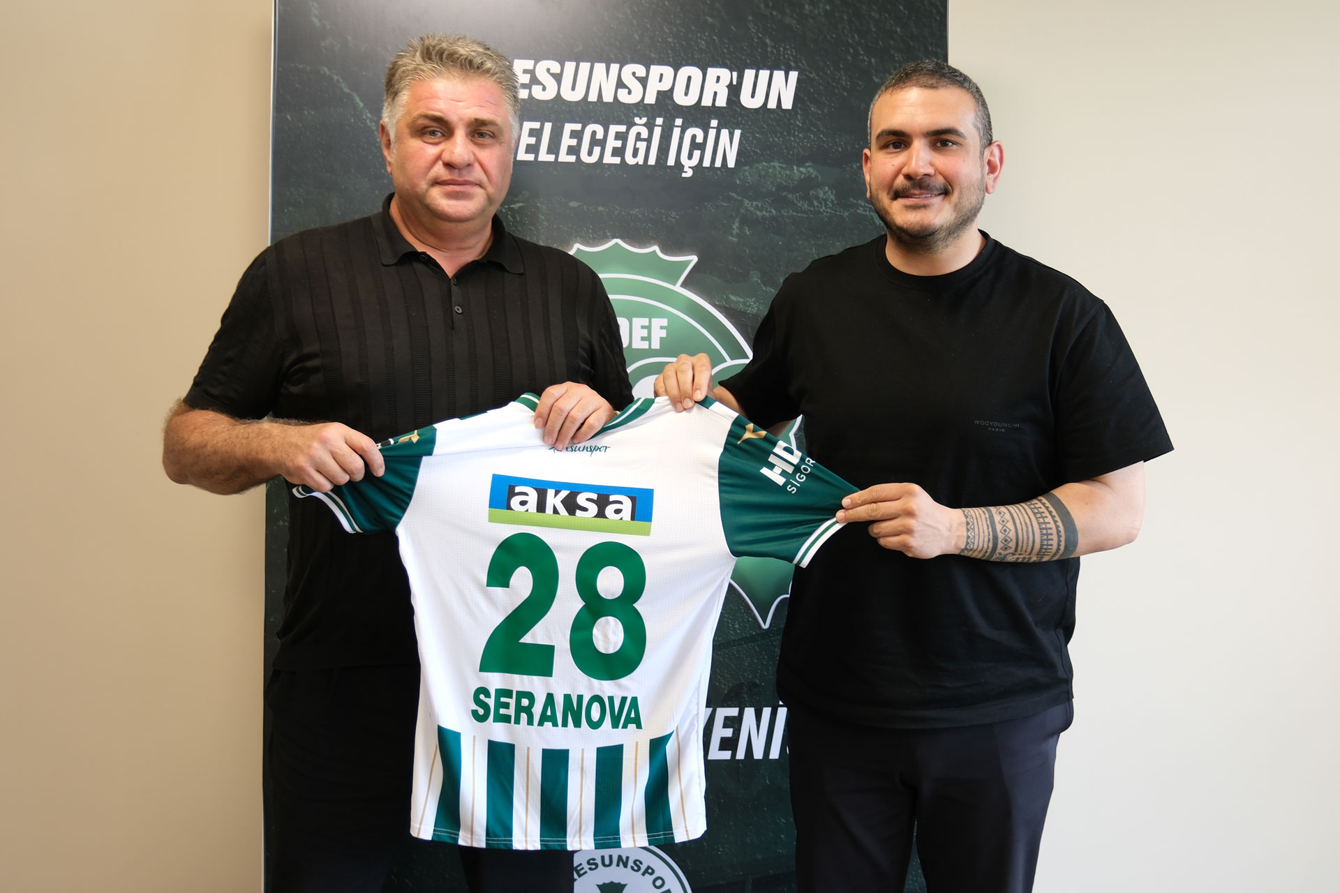 Sponsorlarımızdan Seranova'dan kulübümüze ziyaret