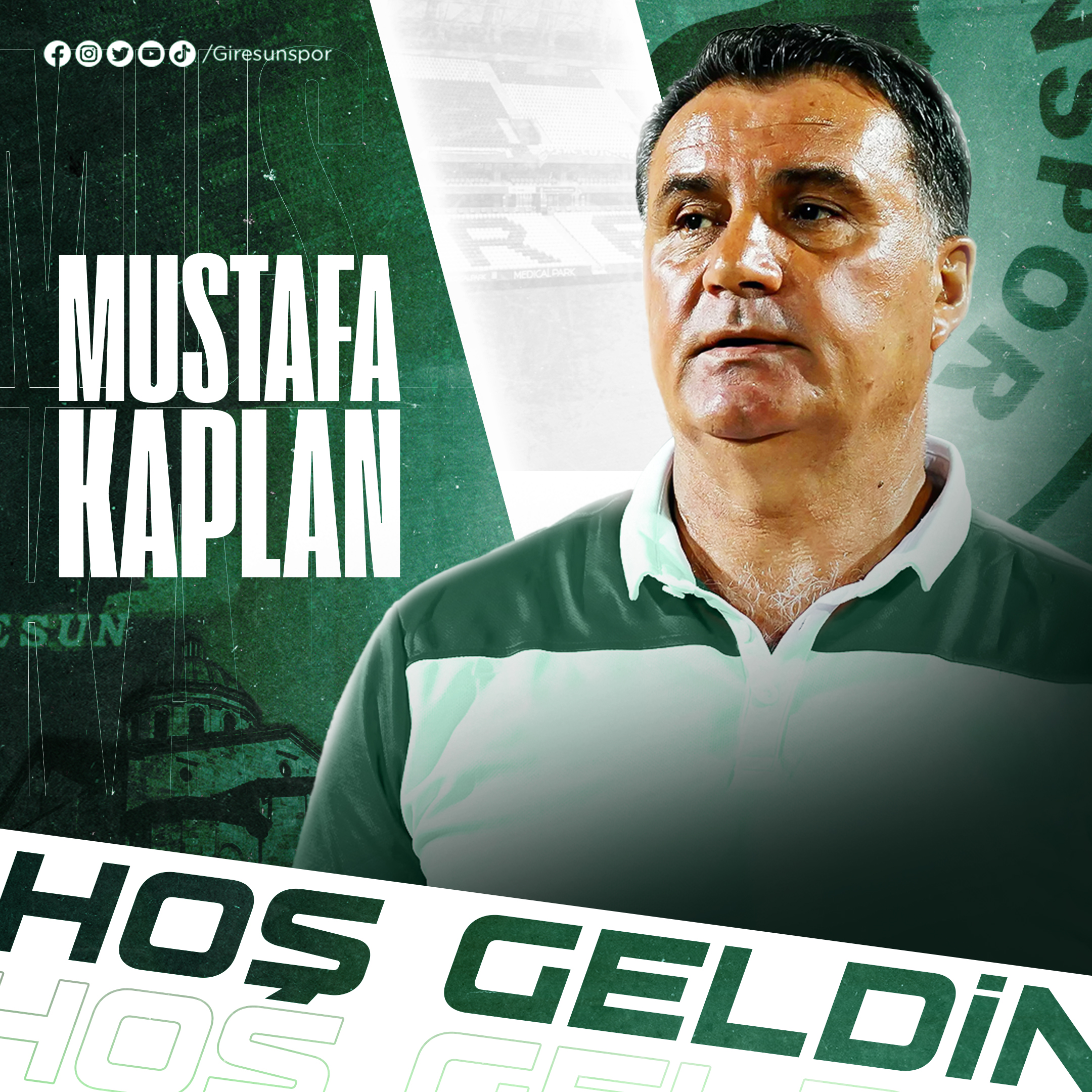 Yeni Teknik Direktörümüz Mustafa Kaplan!