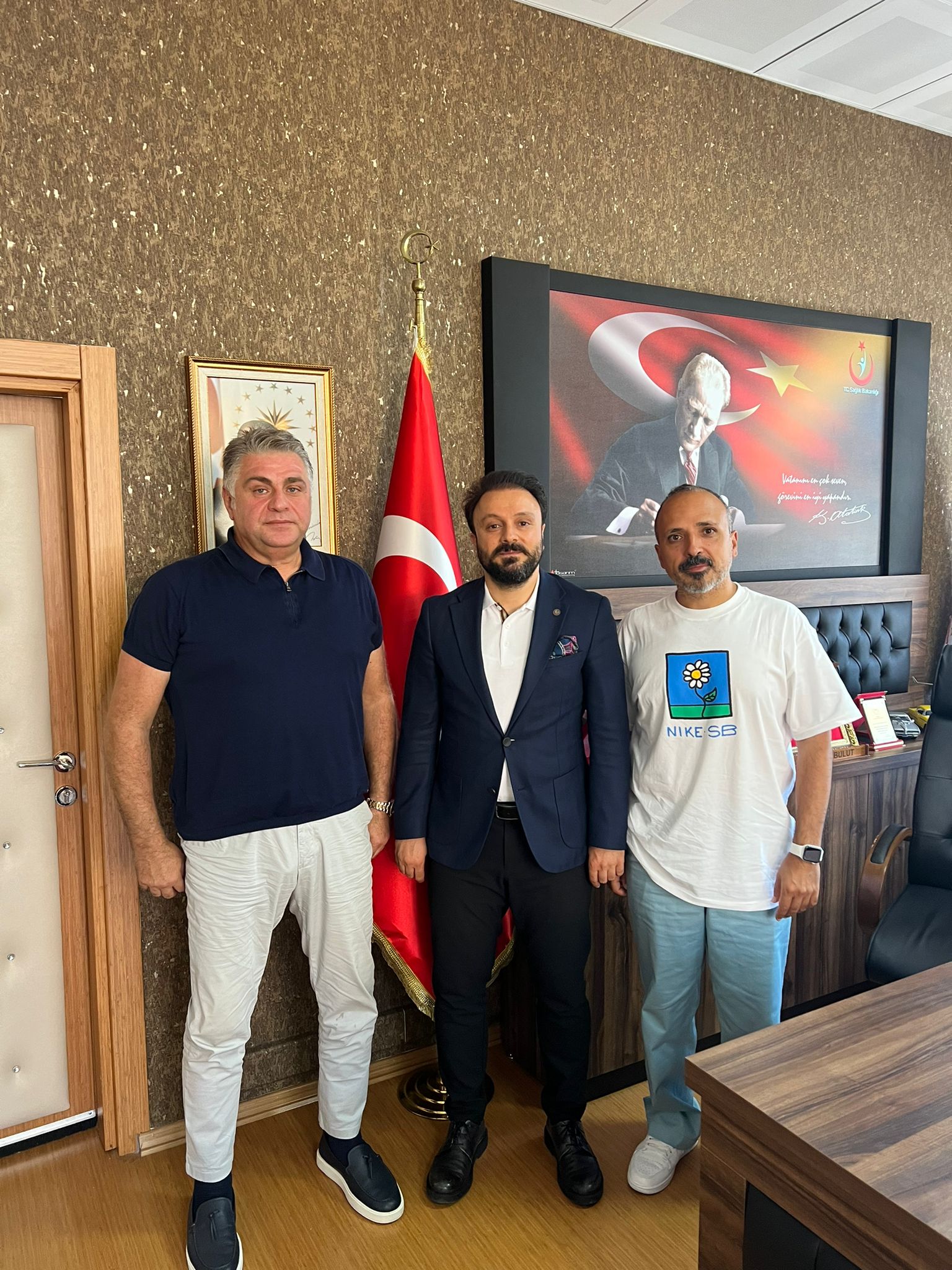 İl Sağlık Müdürümüzden kampanyamıza destek