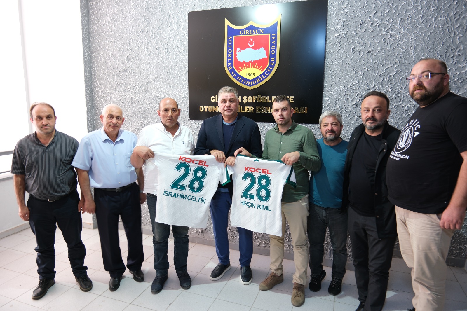 Başkanımız Nahid R. Yamak, Giresun Şoförler ve Otomobilciler Esnaf Odası'nı ziyaret etti