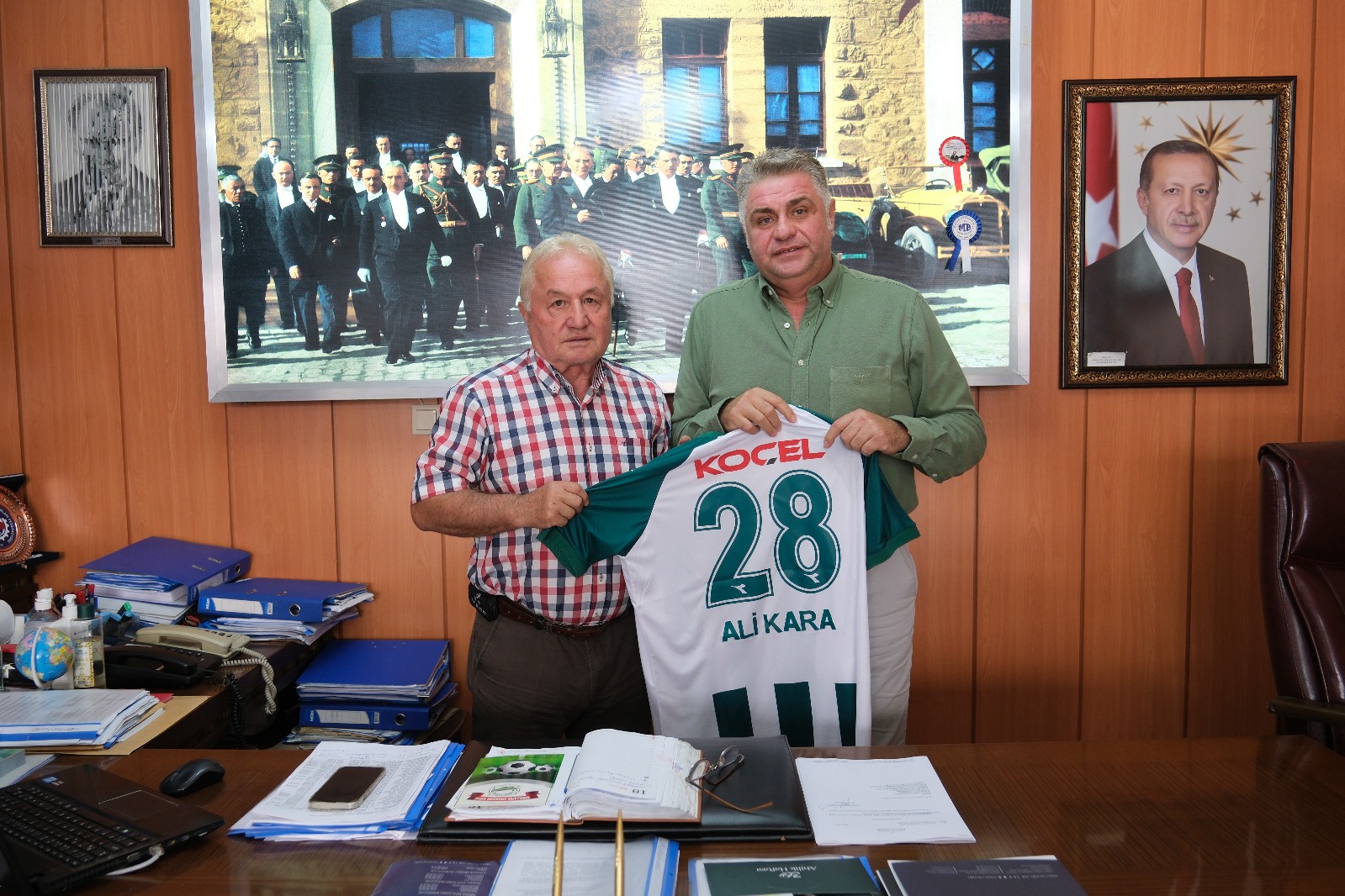 Başkanımız Nahid R. Yamak'tan GESOB ve Giresun Ticaret Borsası'na ziyaret