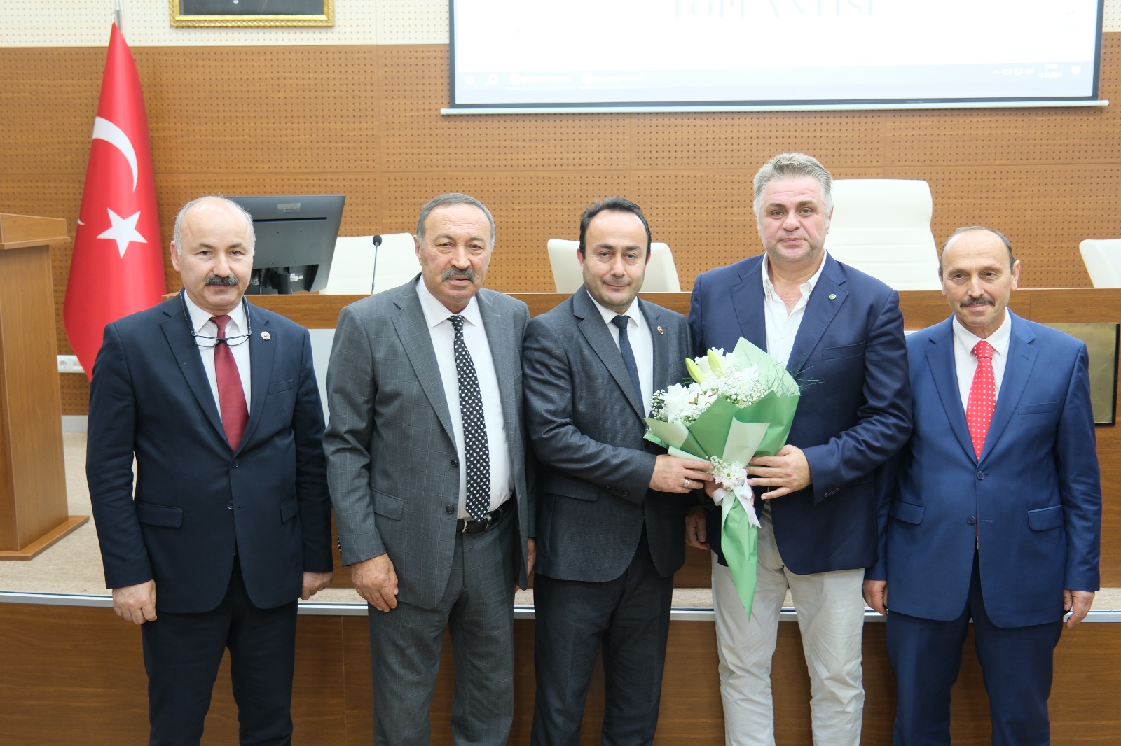 Başkanımız Nahid R. Yamak'tan İl Genel Meclisine ziyaret