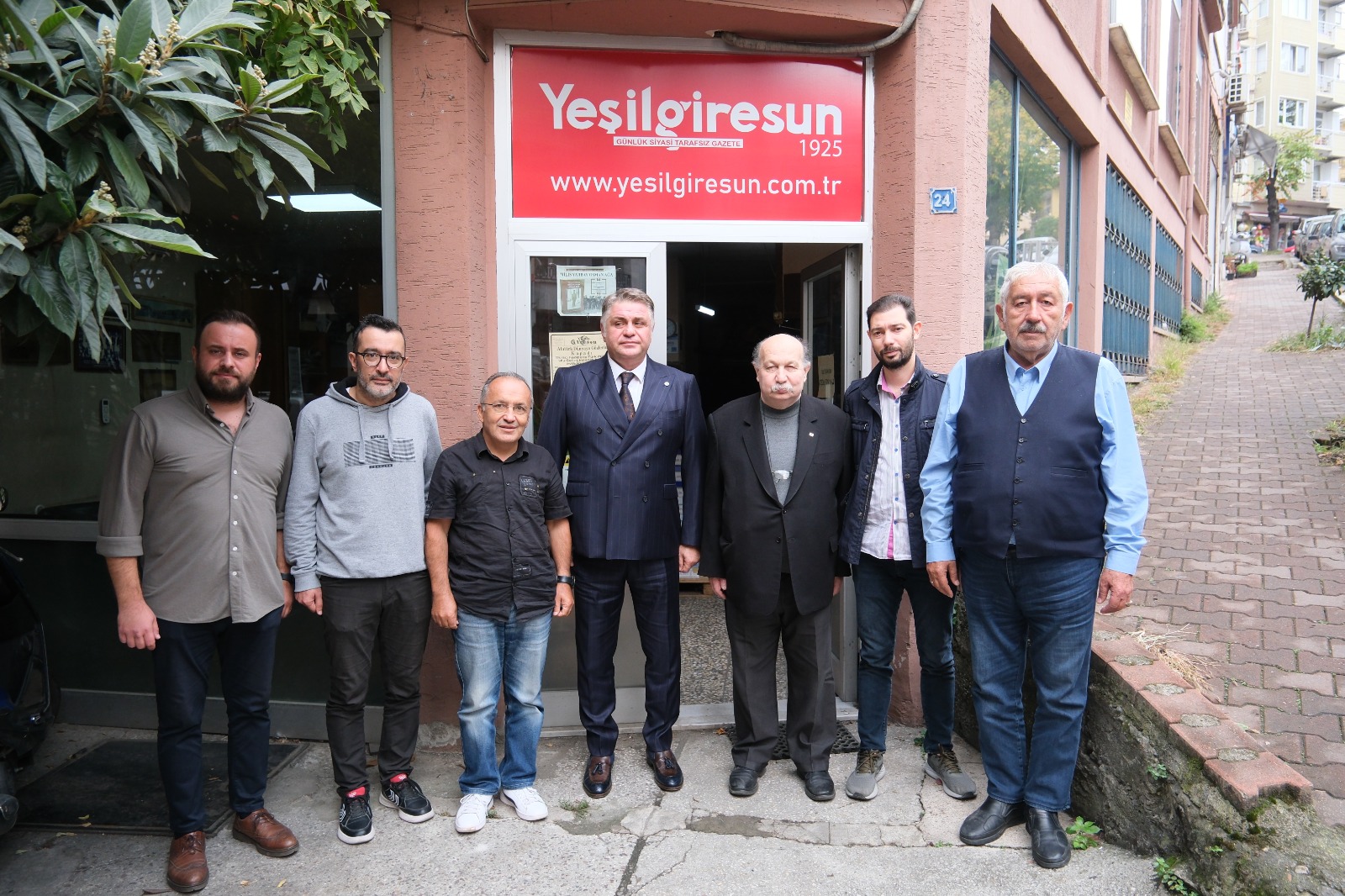 Başkanımız Nahid R. Yamak'tan yerel basınımızın temsilcilerine ziyaret