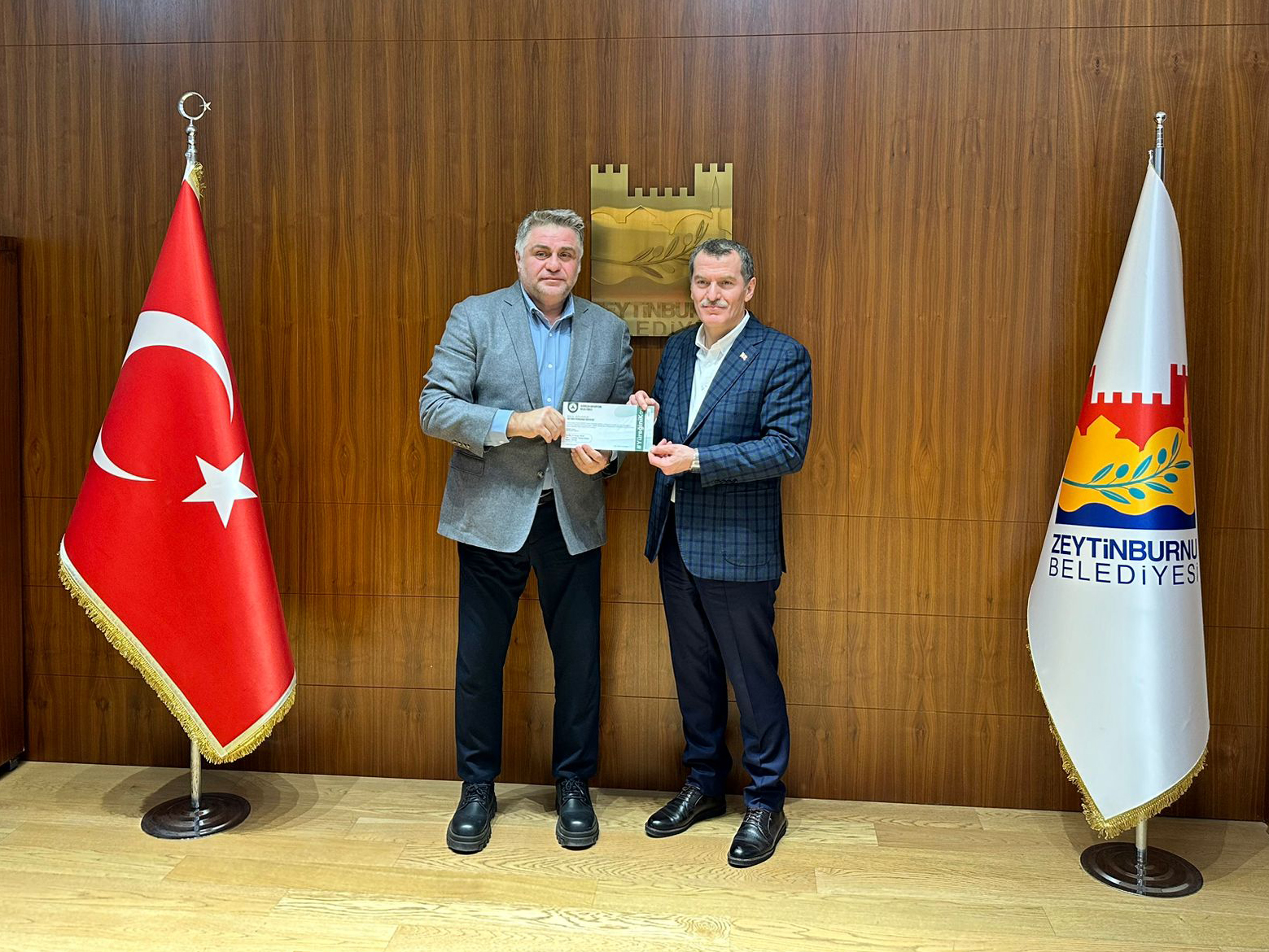 Başkanımız Nahid R. Yamak'tan Zeytinburnu Belediye Başkanı Ömer Arısoy'a ziyaret
