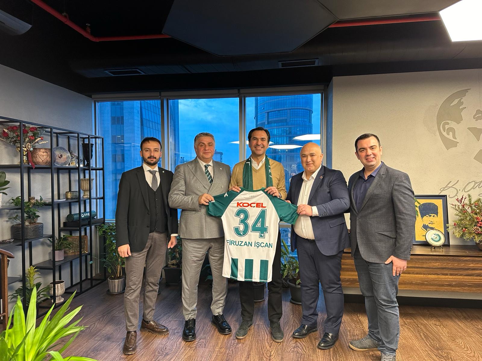 Başkanımız Nahid R. Yamak'tan HDI Sigorta Genel Müdürü Firuzan İşcan'a ziyaret
