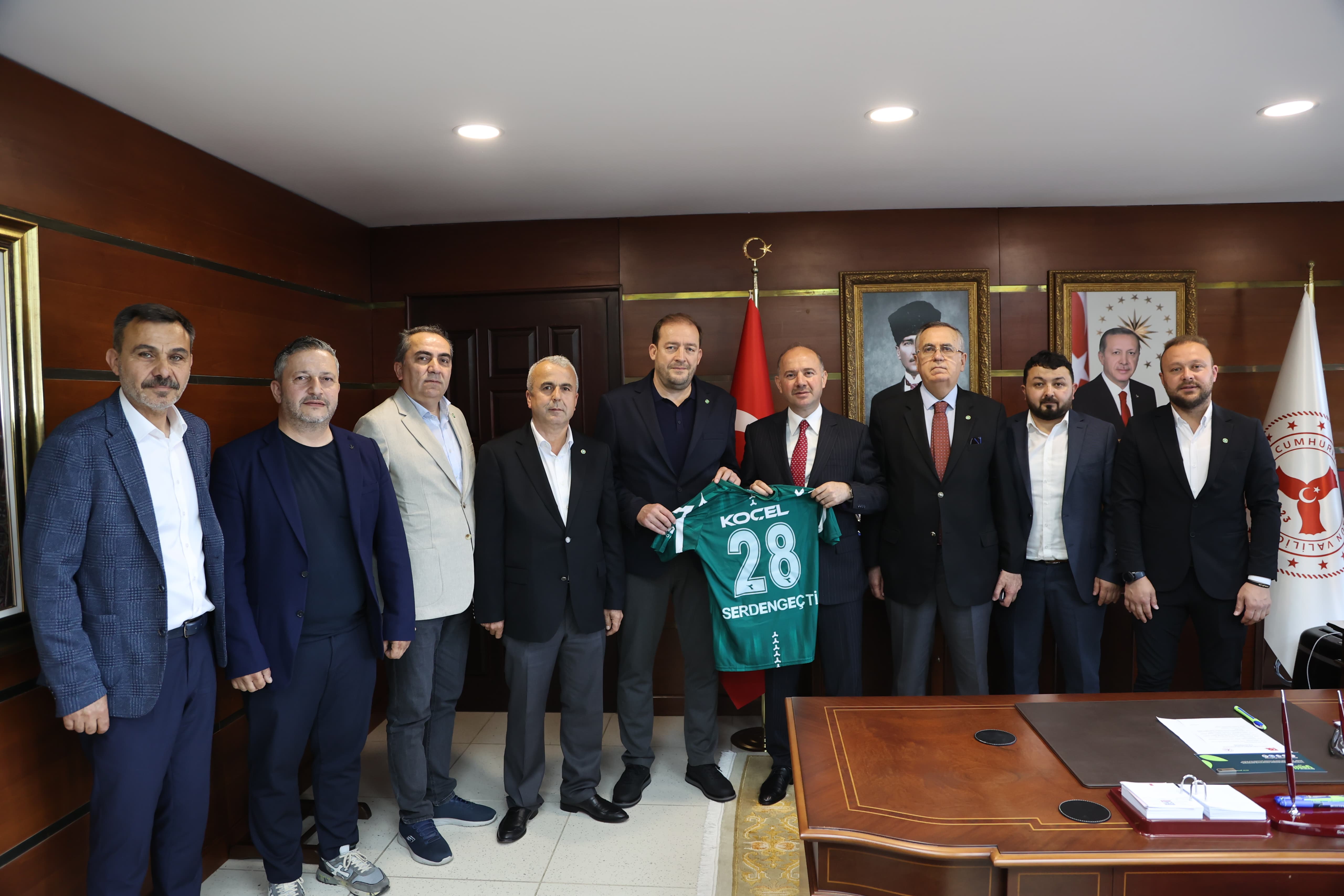 Başkanımız Emin Eltuğral ve Yönetim Kurulumuzdan il protokolüne ziyaret