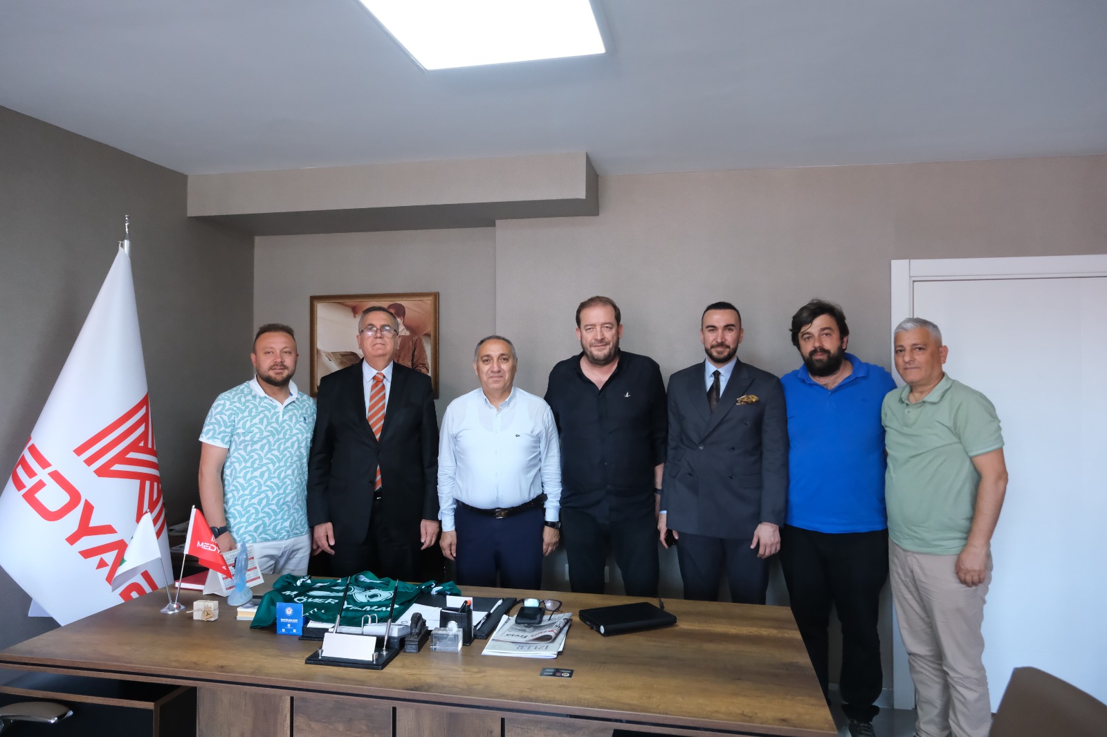 Başkanımız Emin Eltuğral ve Yönetim Kurulumuz yerel basın yayın organlarına bir dizi ziyaret gerçekleştirdi