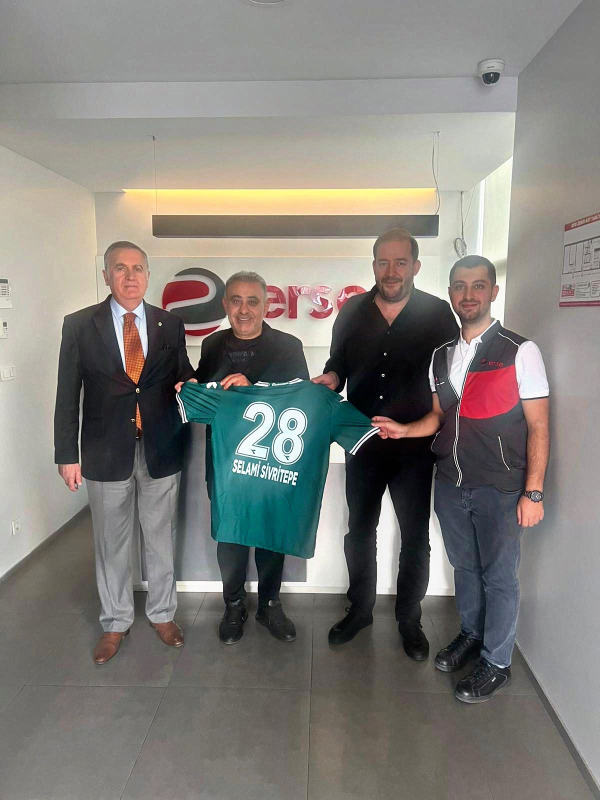 Giresunsporumuzdan Erse Kablo Yönetim Kurulu Başkanı Sayın Selami Sivritepe'ye ziyaret