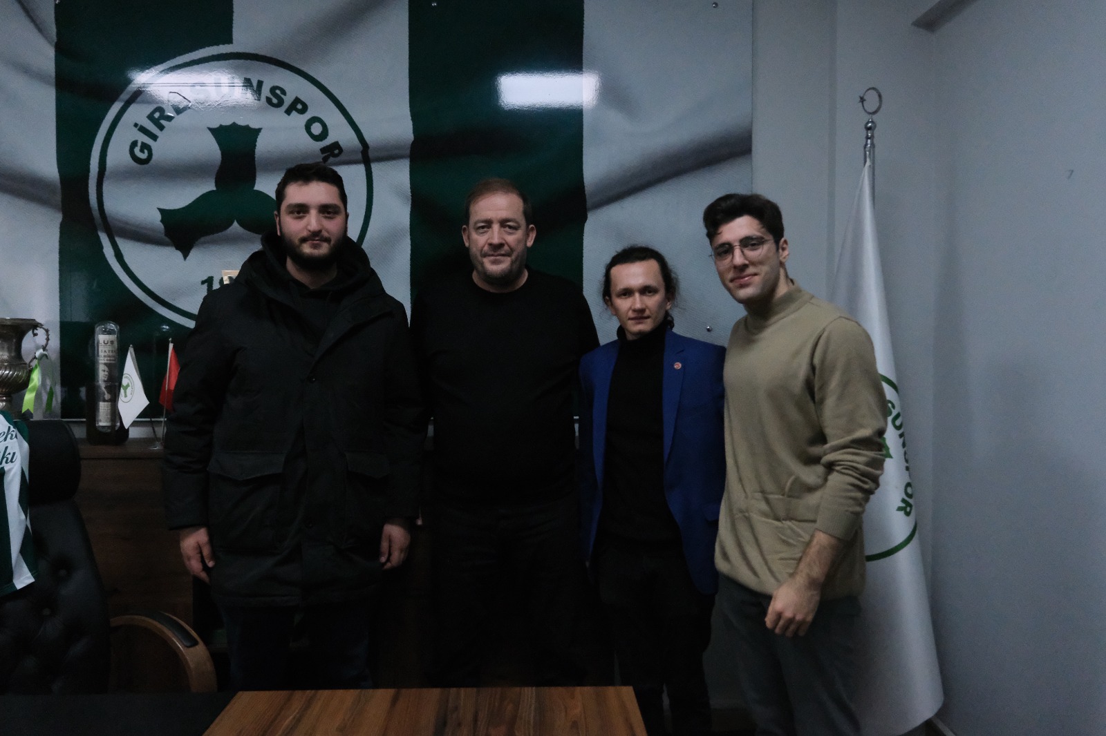 Saadet Partisi Giresun İl Gençlik Kolları Başkanı Yusufcan Tekbaş'tan kulübümüze ziyaret