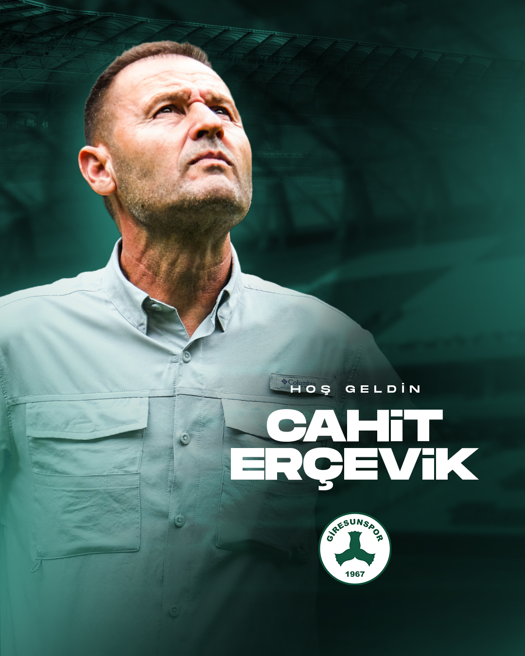 Yeni Teknik Direktörümüz Cahit Erçevik oldu
