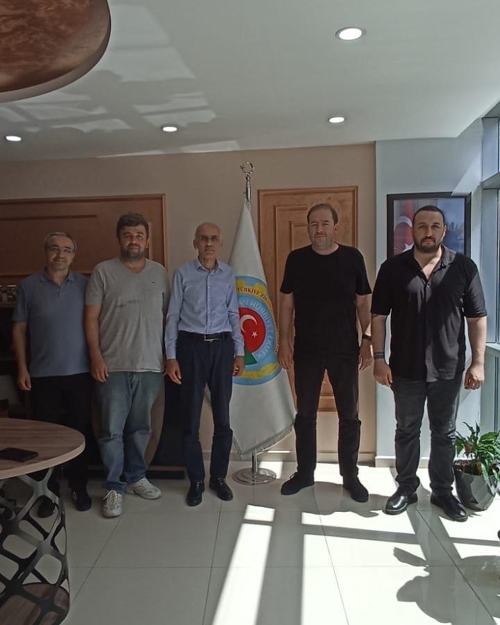 Başkanımız Emin Eltuğral ve Yönetim Kurulu üyelerimiz Giresun Ziraat Odası’nı ziyaret etti