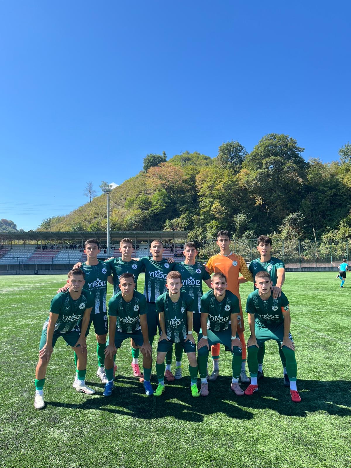 U-19 Futbol takımımız Gelişim Ligine galibiyetle başladı