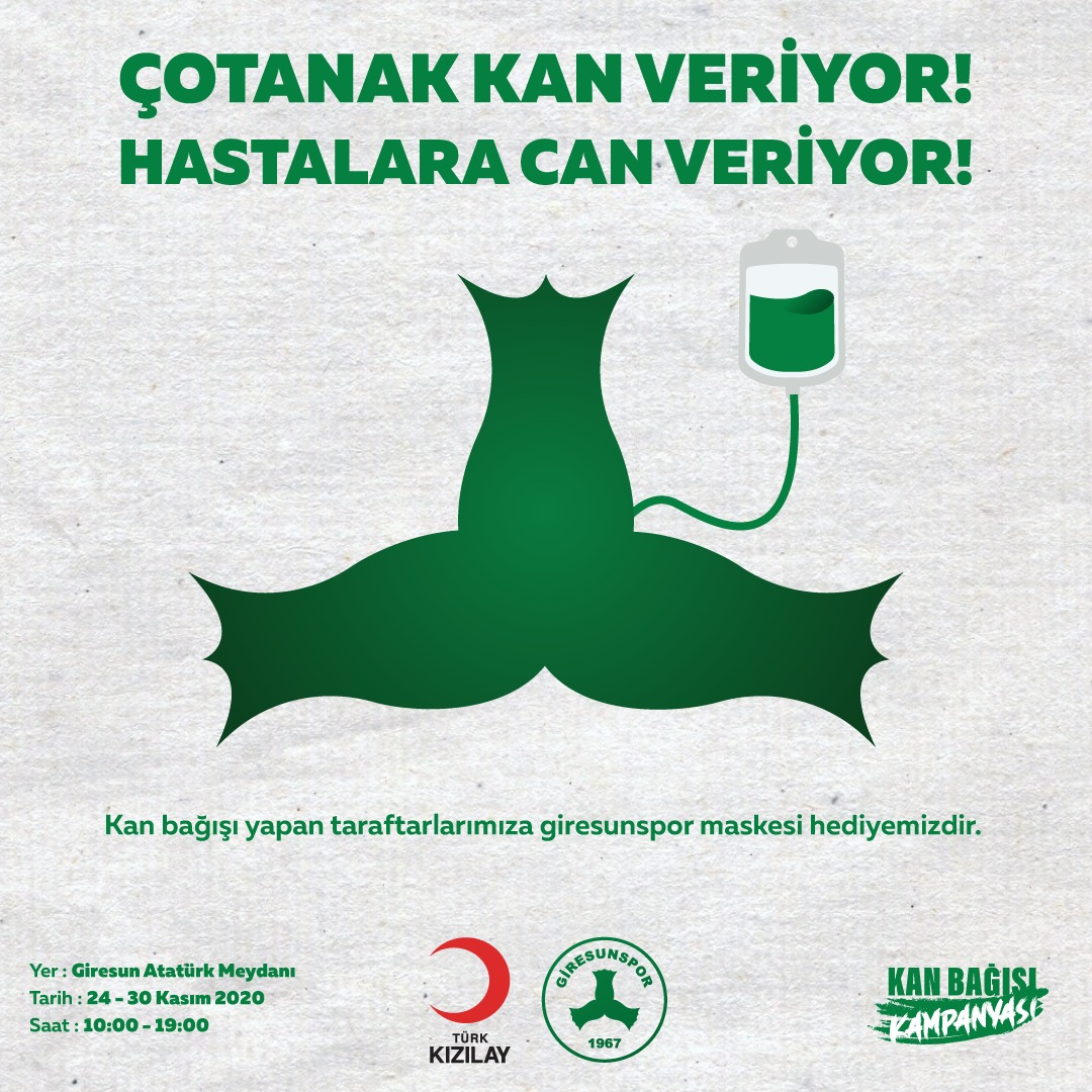 ÇOTANAK KAN VERİYOR! HASTALARA CAN VERİYOR!