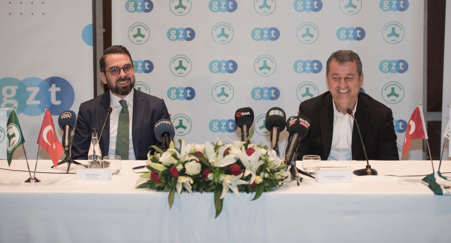 Giresunspor’umuz GZT ile isim sponsorluğu anlaşması imzaladı