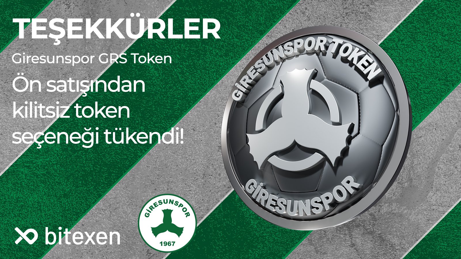 GRS Token Ön Satışı Başlıyor!