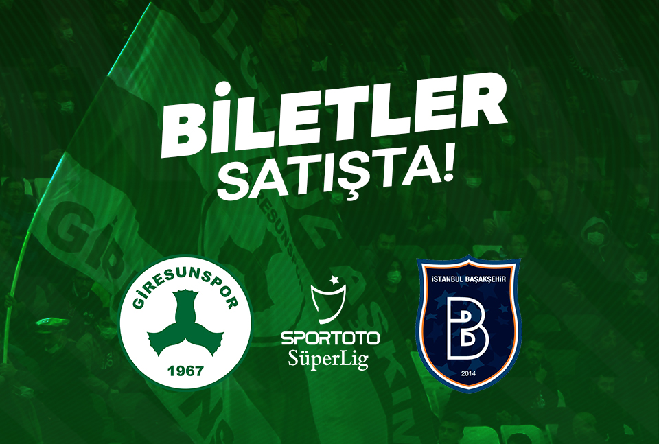 M. Başakşehir maçının biletleri satışta!