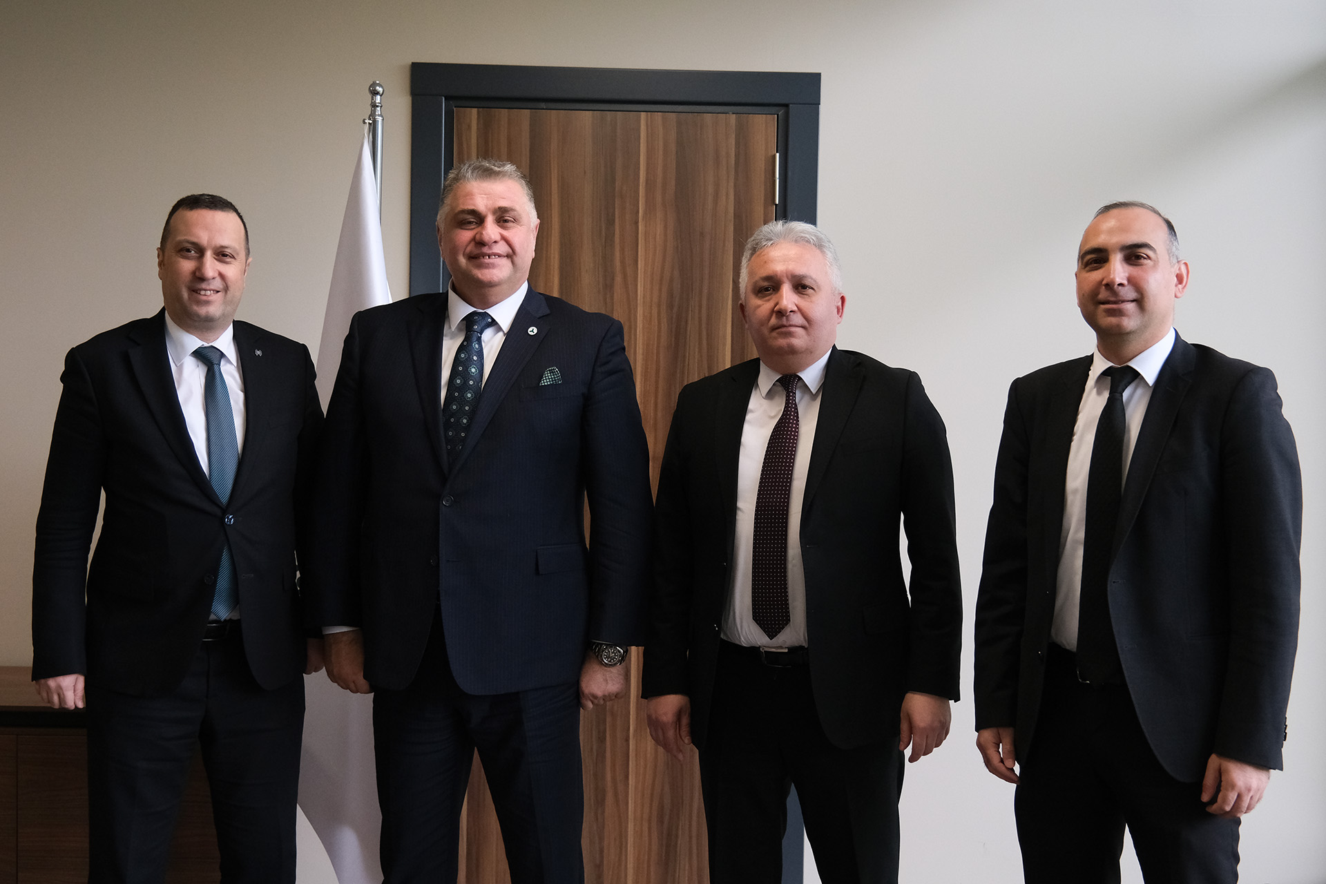 Halkbank Giresun Şubesi Müdürü Önder Gökçe'den başkanımıza ziyaret