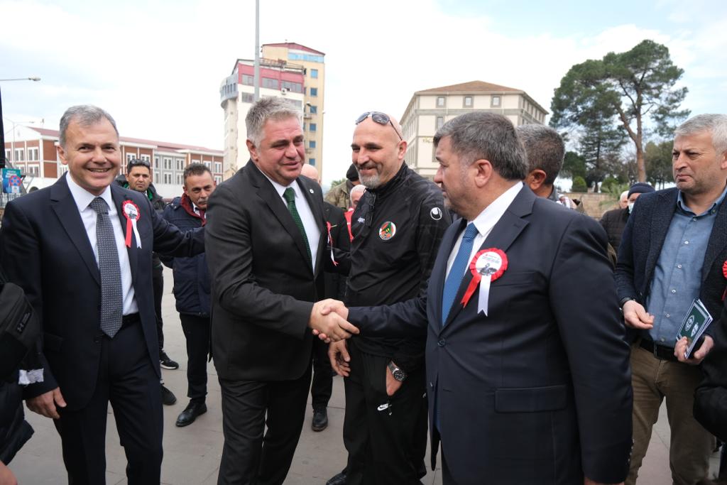 Başkanımız Nahid R. Yamak Belediyemizin düzenlediği Osman Ağa ve Milli Mücadele Şehitlerimizi anma programına katıldı