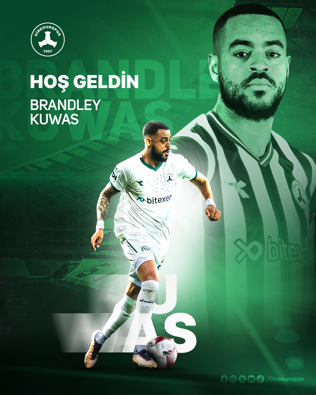 Yeniden hoş geldin Brandley Kuwas!