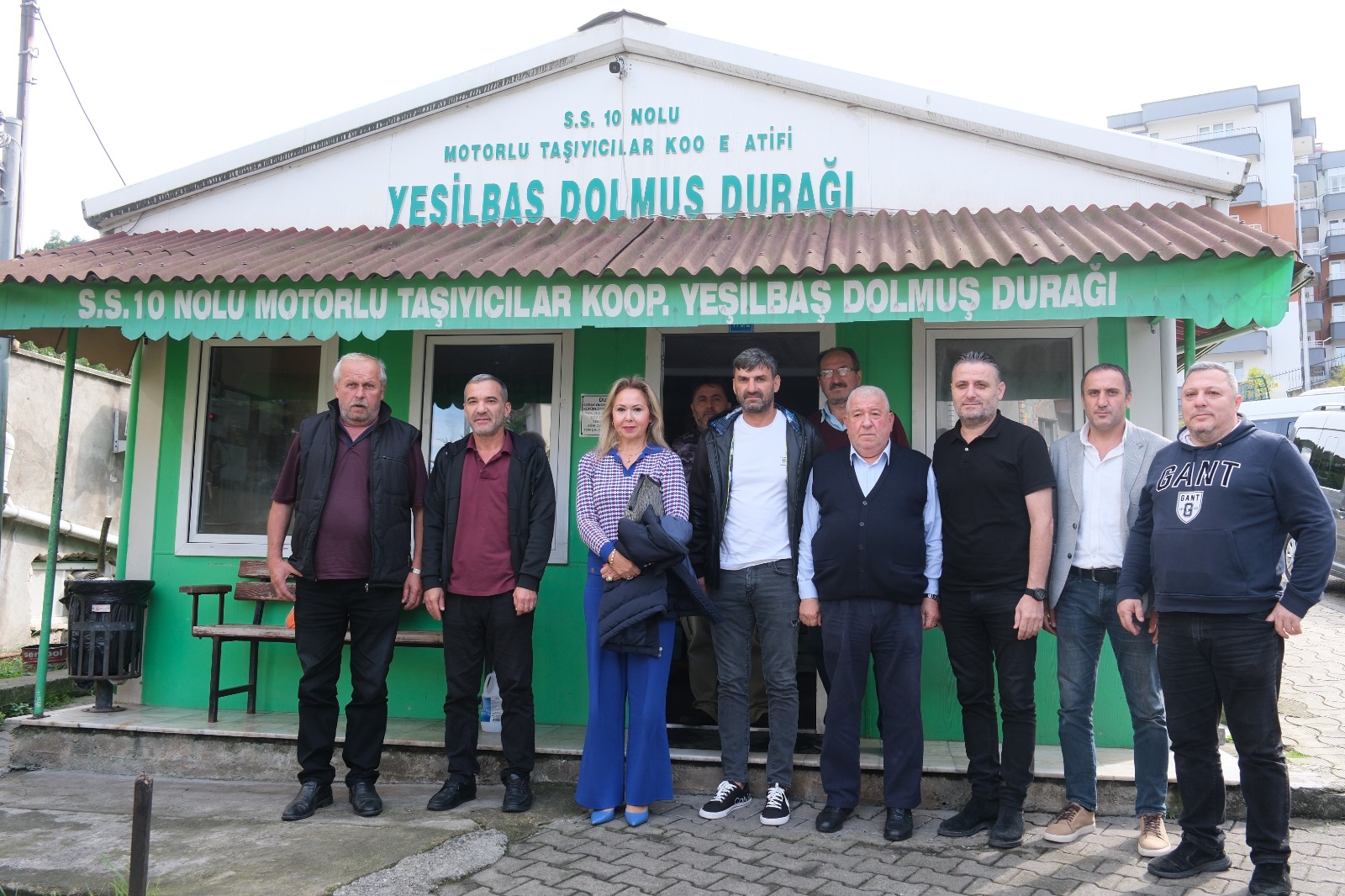 Şehir içi dolmuşları da Giresunspor'un Yanındayız dedi!