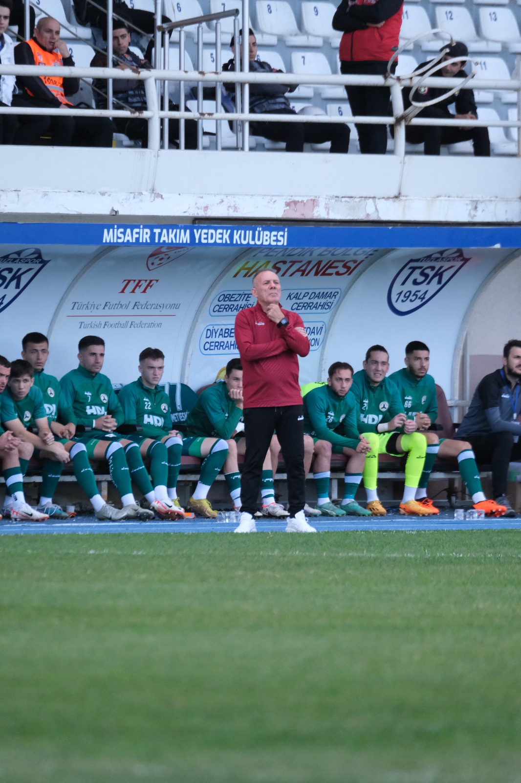 Teknik Direktörümüz Mehmet Birinci, Tuzlaspor maçı sonrası açıklamalarda bulundu