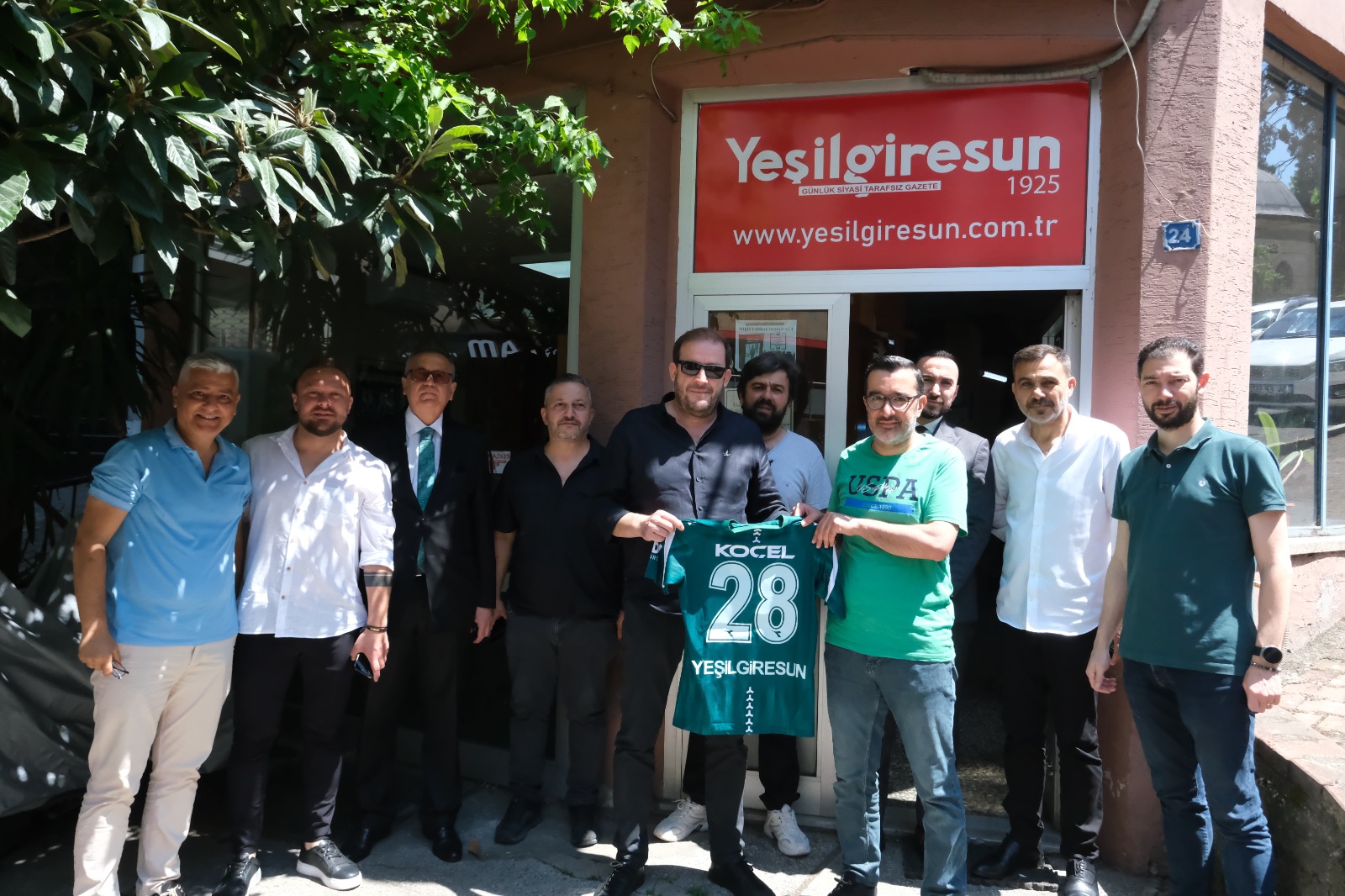 Başkanımız Emin Eltuğral ve Yönetim Kurulumuzdan yerel gazetelere ziyaret