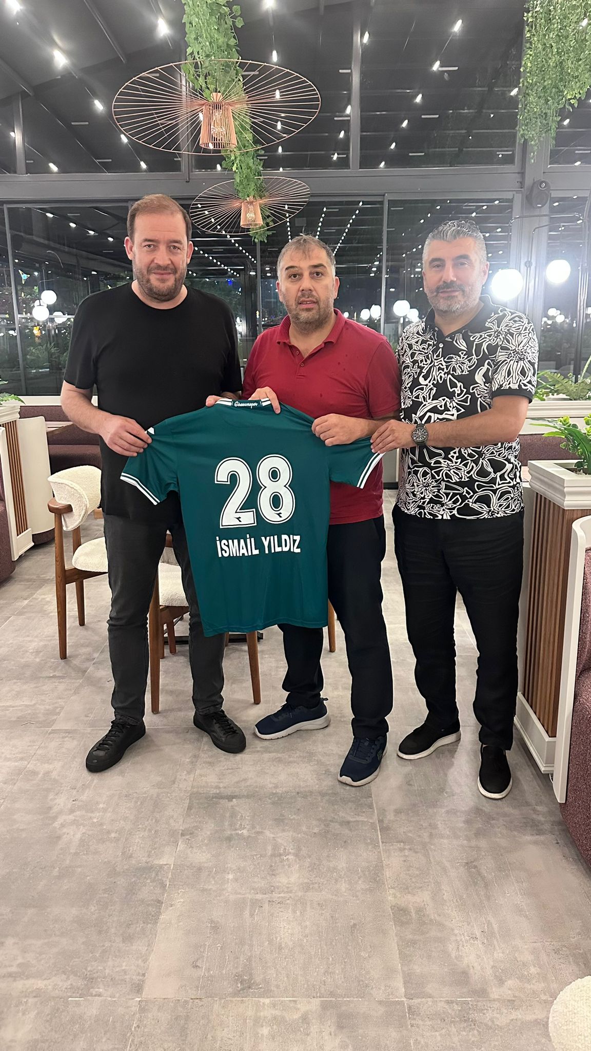 Başkanımız Emin Eltuğral ve Yönetim Kurulumuzdan İsmail Yıldız'a ziyaret