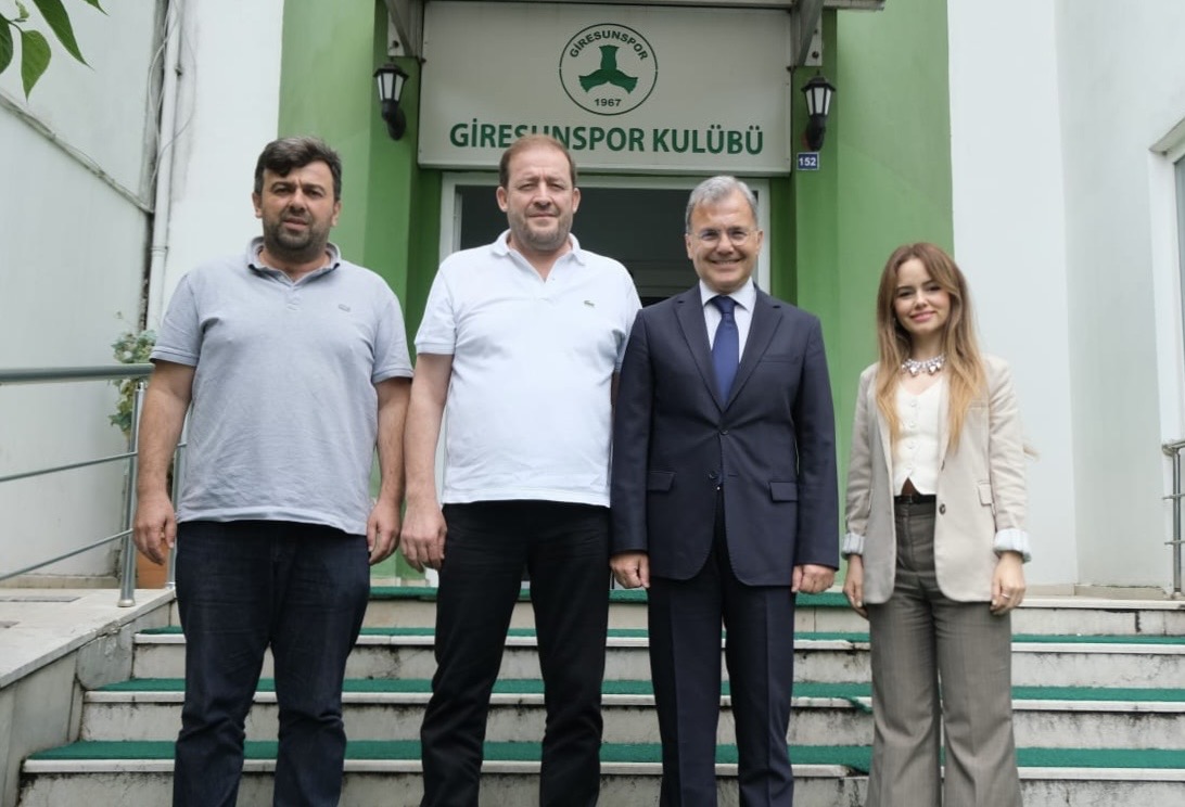Giresun Kent Konseyi Başkanı İsmail Cem Feridunoğlu'ndan kulübümüze ziyaret