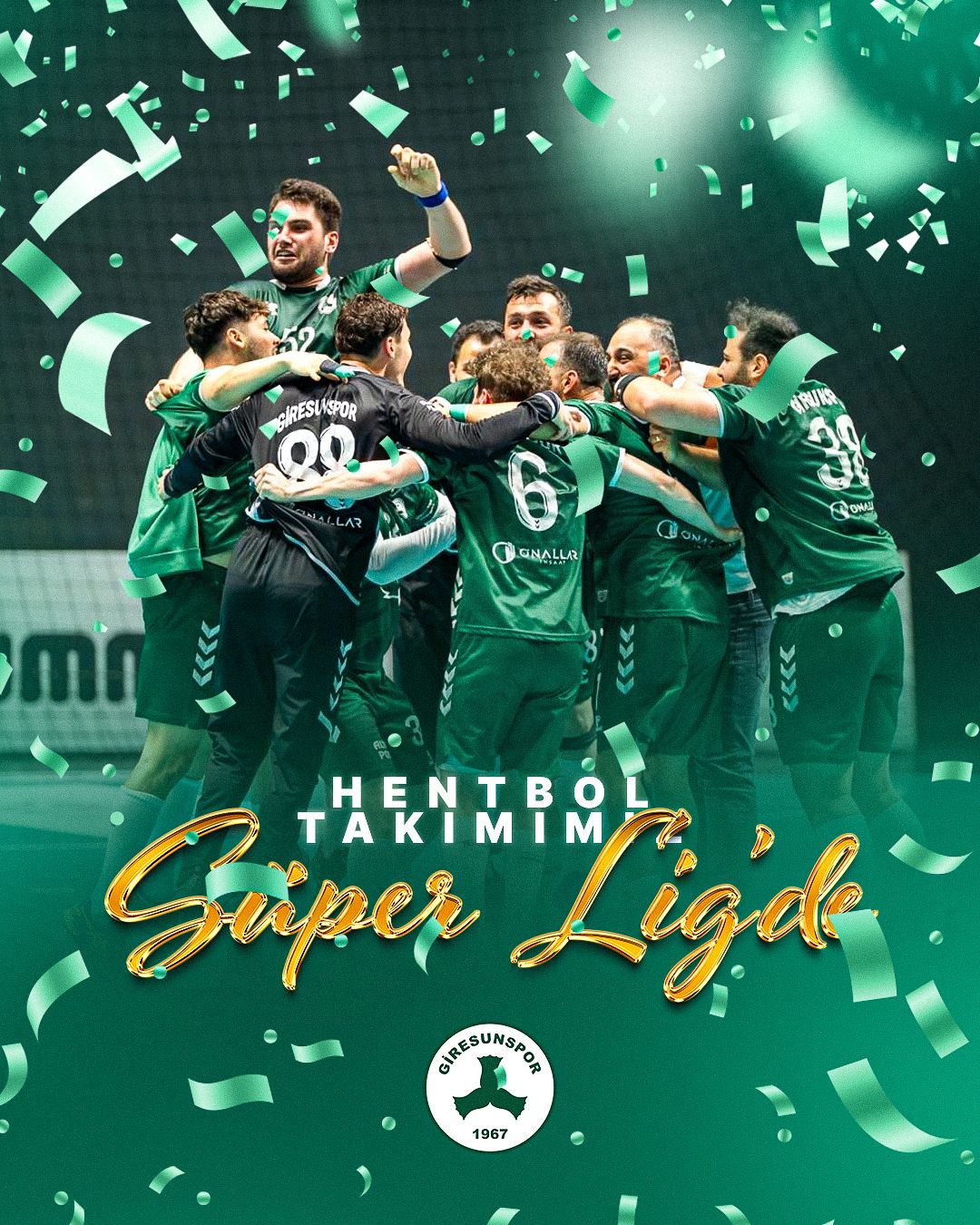 Erkek Hentbol Takımımız THF Erkekler Süper Ligi'nde mücadele edecek!