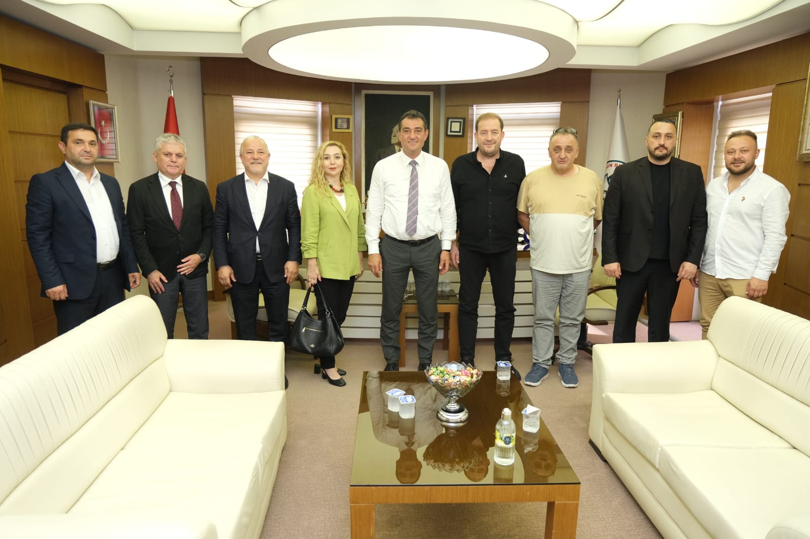 Yönetim Kurulumuz Giresun Belediye Başkanı Fuat Köse'yi ziyaret etti
