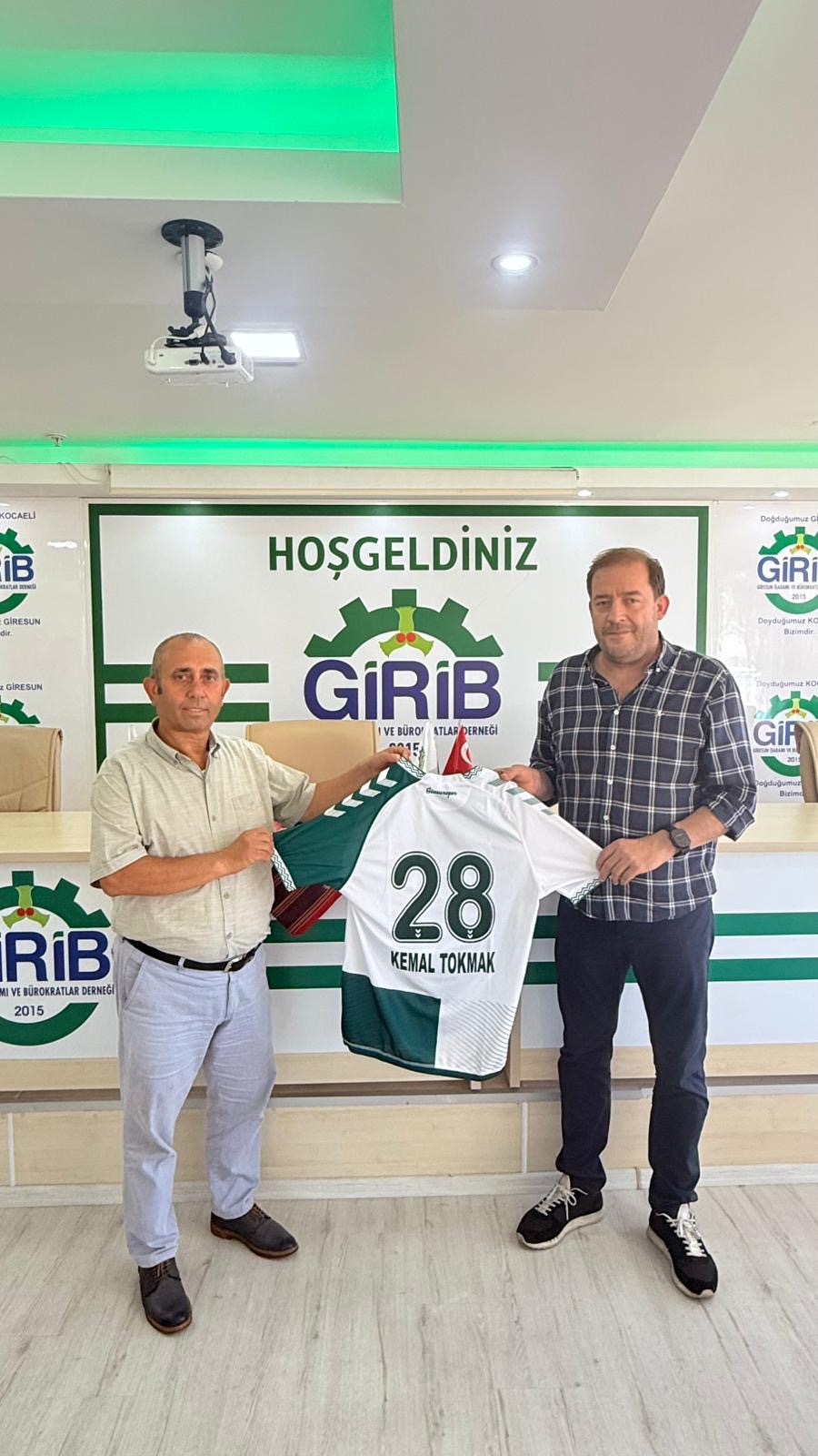 Başkanımız Emin Eltuğral'dan Giresun İş İnsanı ve Bürokratlar Derneği’ne ziyaret